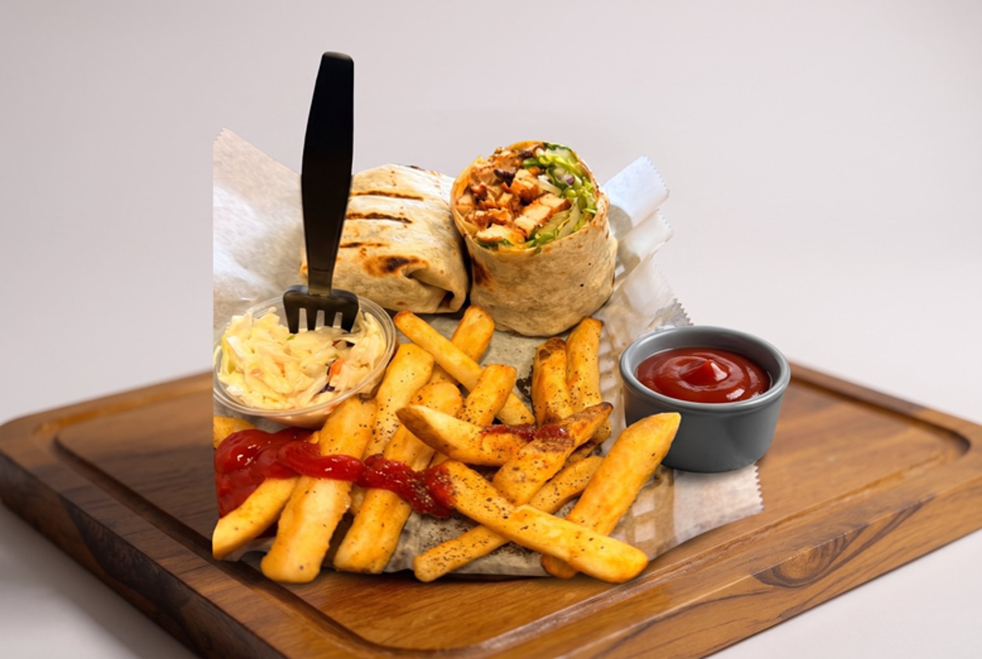 Honey Mustard Chicken Wrap