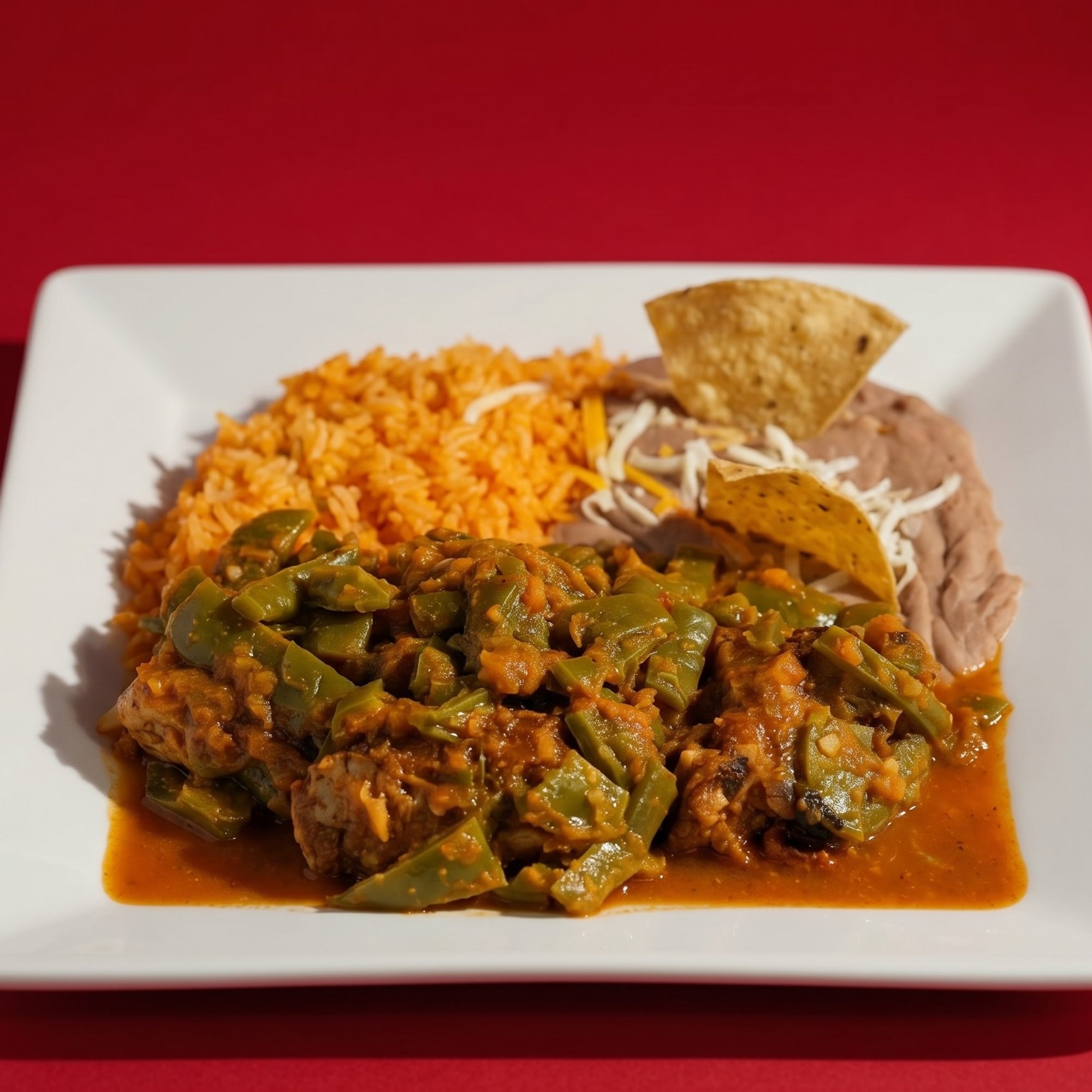 Costillas De Puerco en Salsa Plate