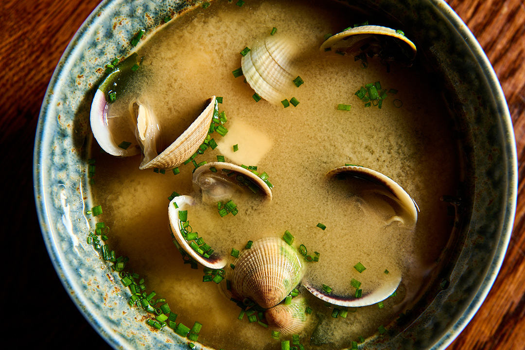 MISO WITH TOFU & MANILA CLAMS†
