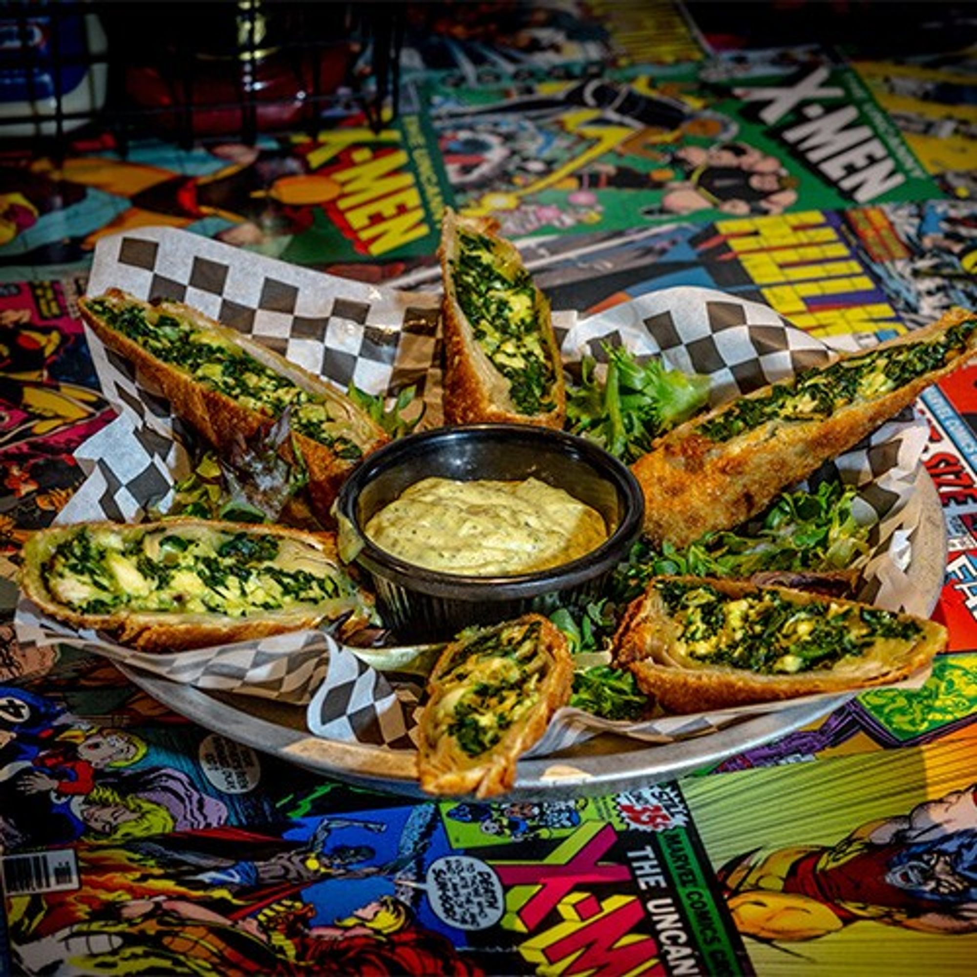 Greek Egg Rolls