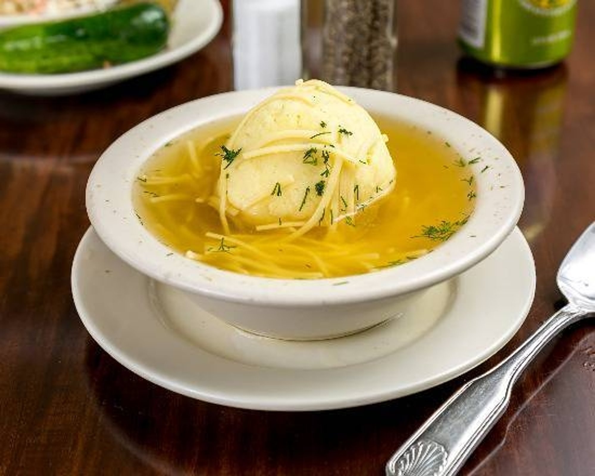 Old Fashioned Chicken Soup with Kreplach (2 Kreplach on the Side)