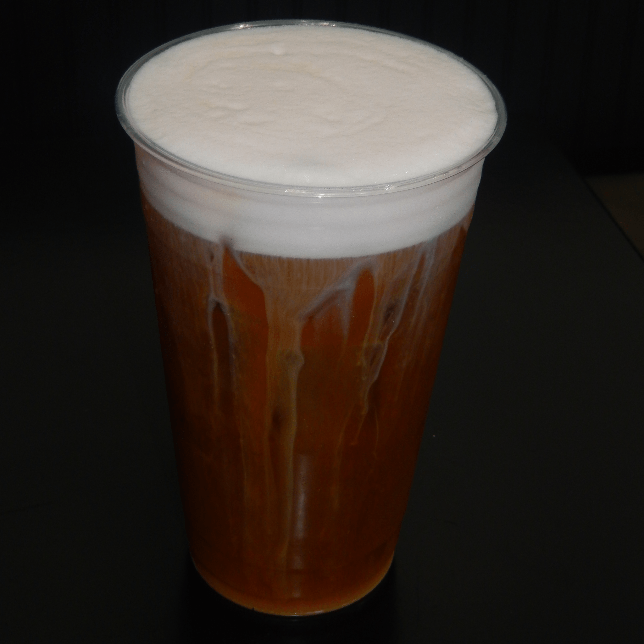 Strawberry Fields Iced Coffee With Strawberry Cold Foam