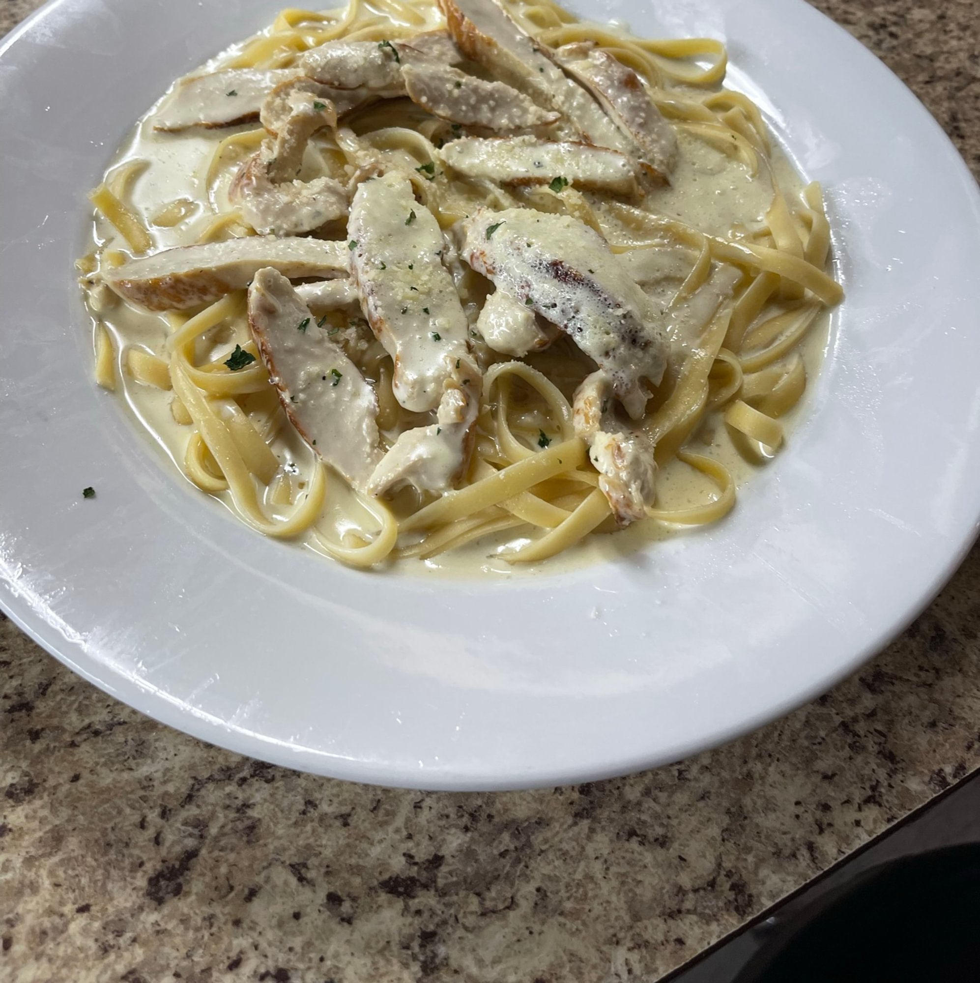 Fettuccini with Alfredo or Vodka Sauce