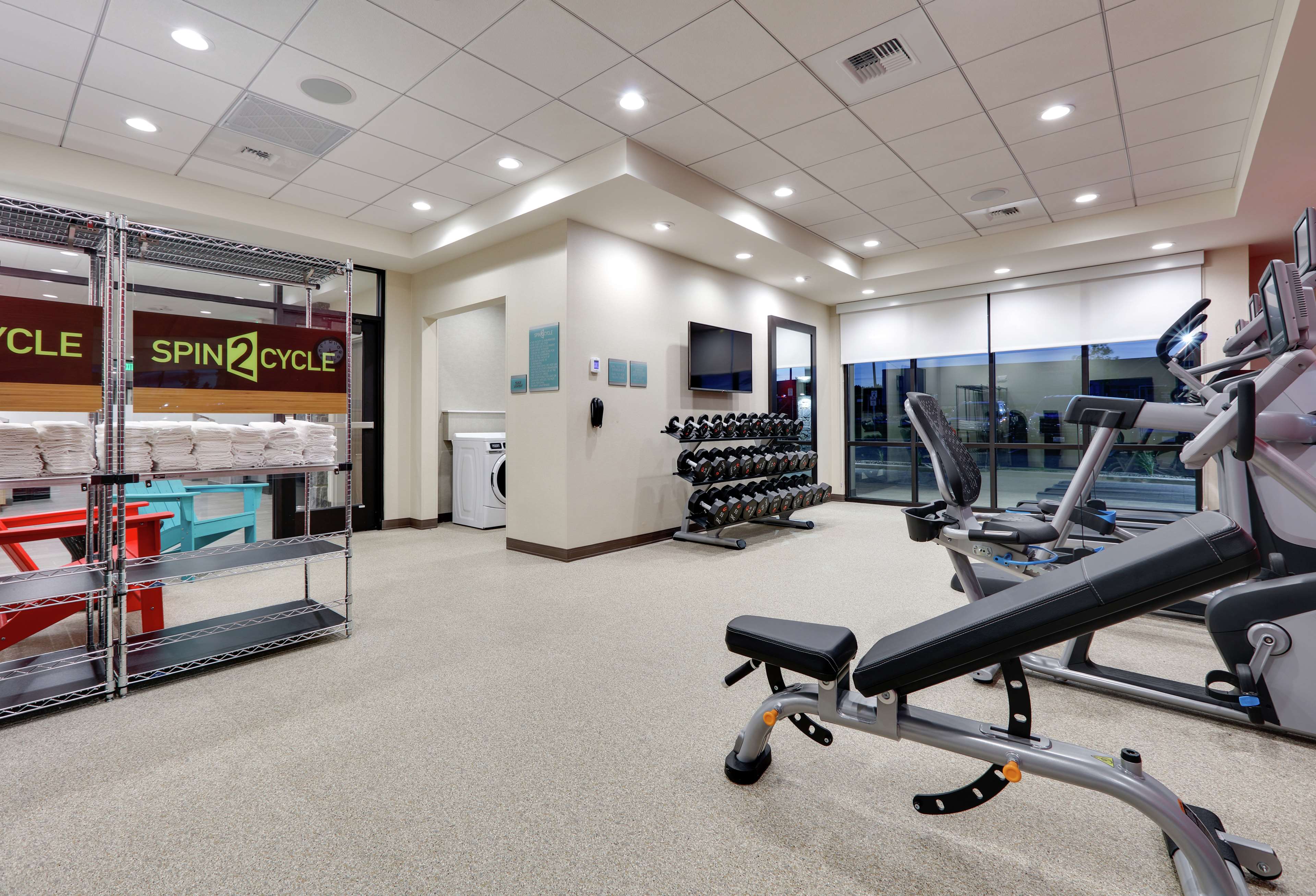 Health club  fitness center  gym