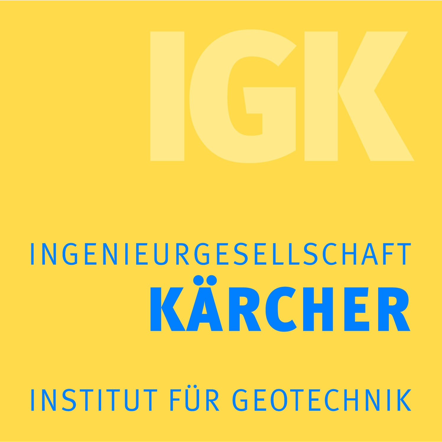 Logo von Ingenieurgesellschaft Kärcher mbH Institut für Geotechnik