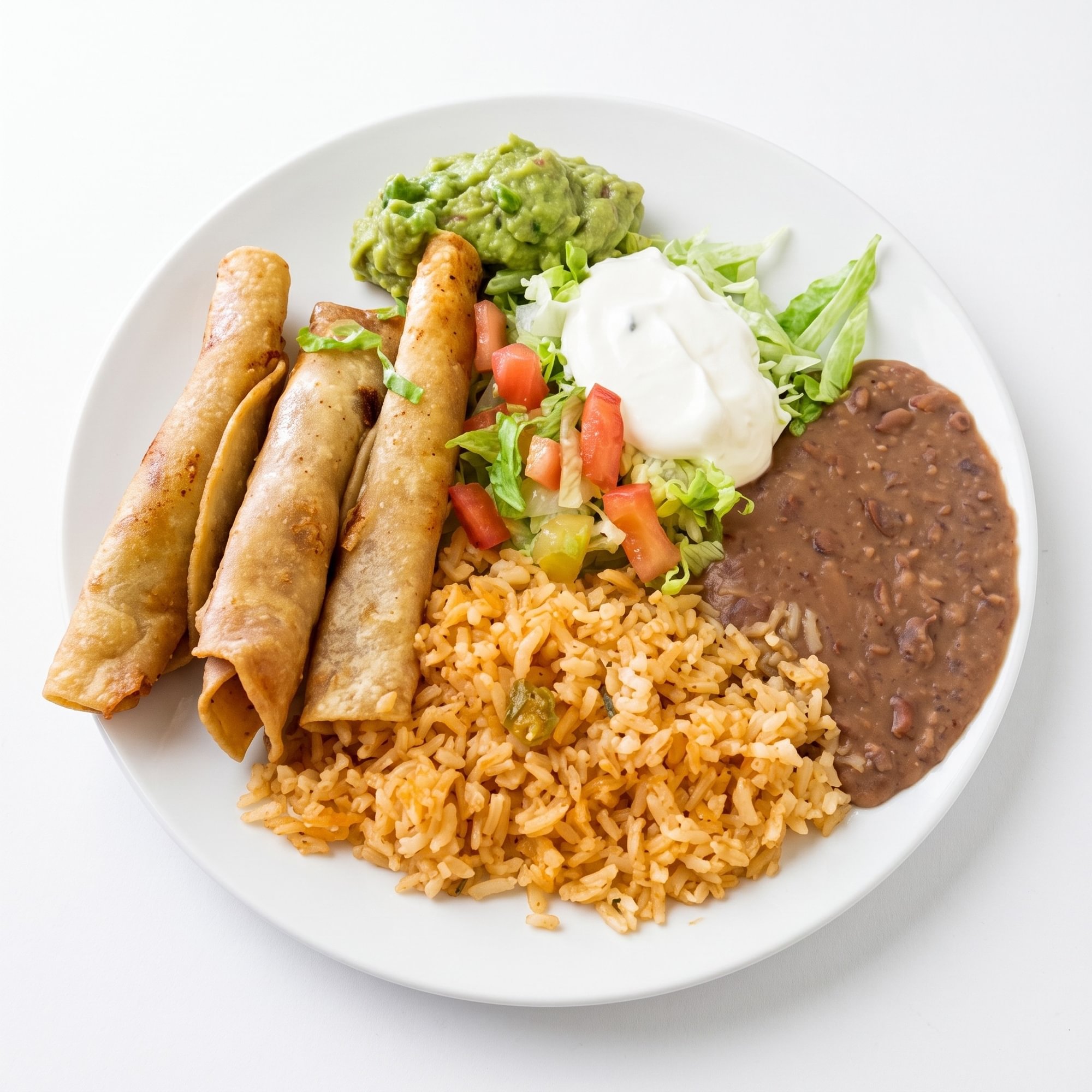 Taquitos Plate
