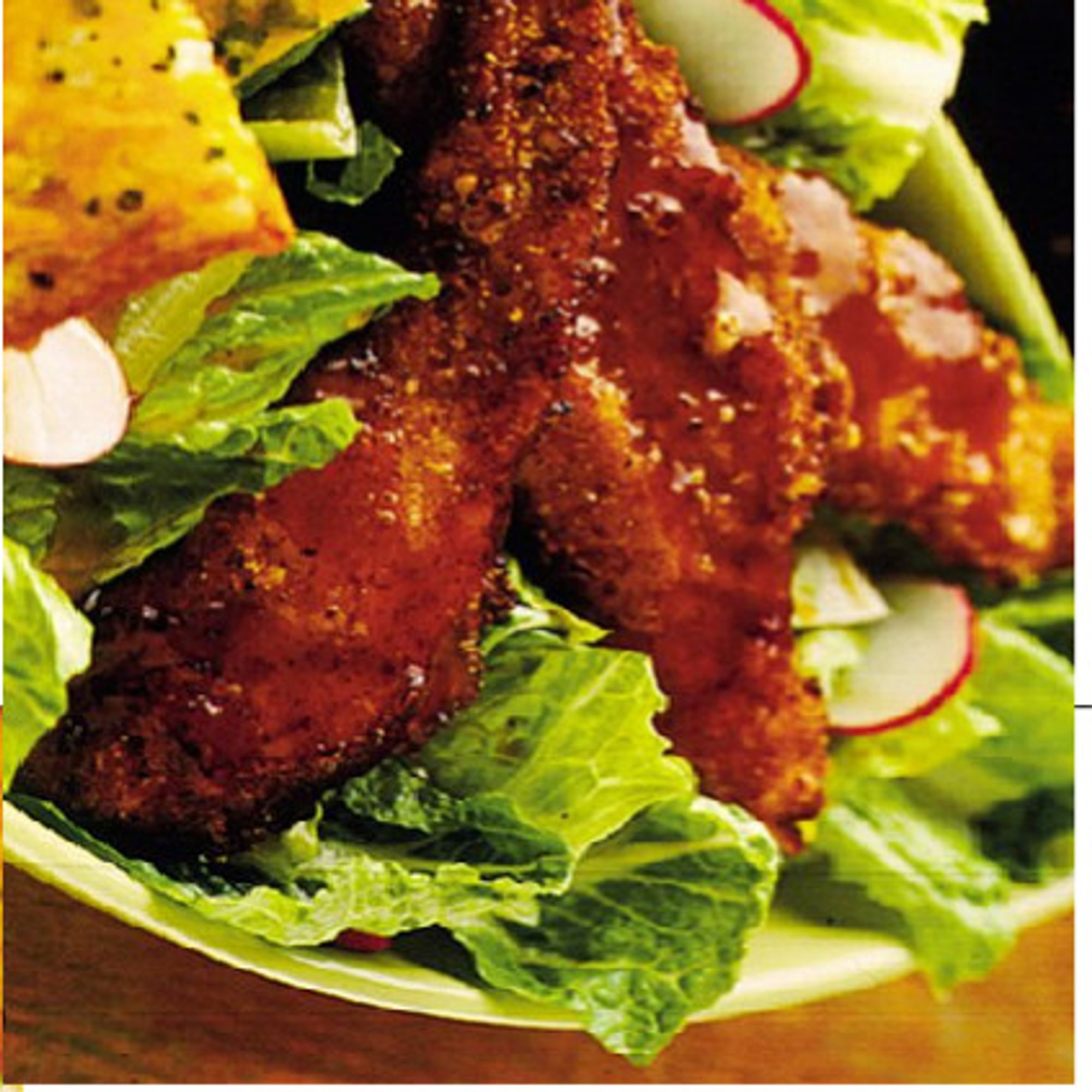 Crispy BBQ Chicken Salad