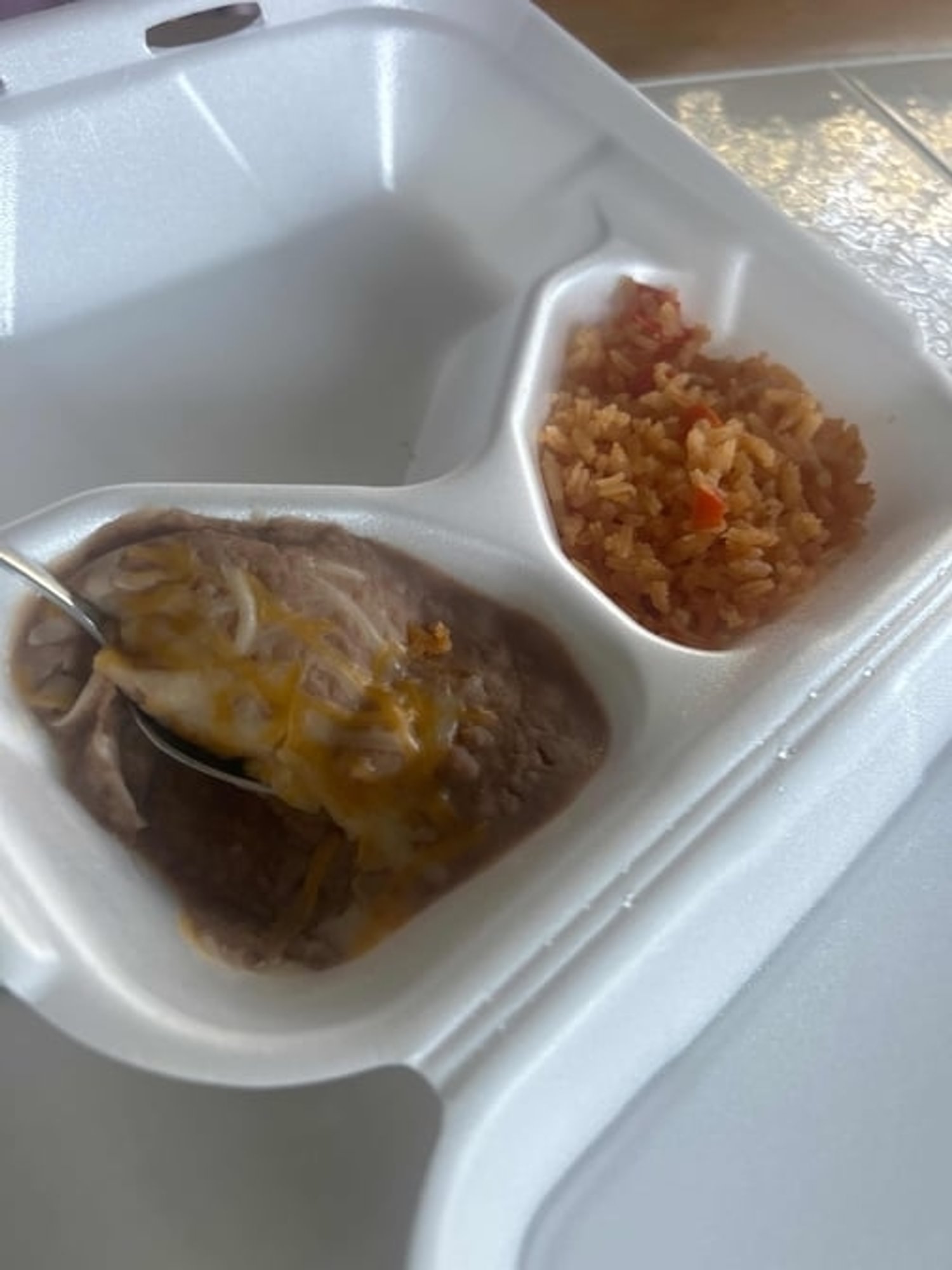 #1 Beans & Cheese Burrito Kids Meal