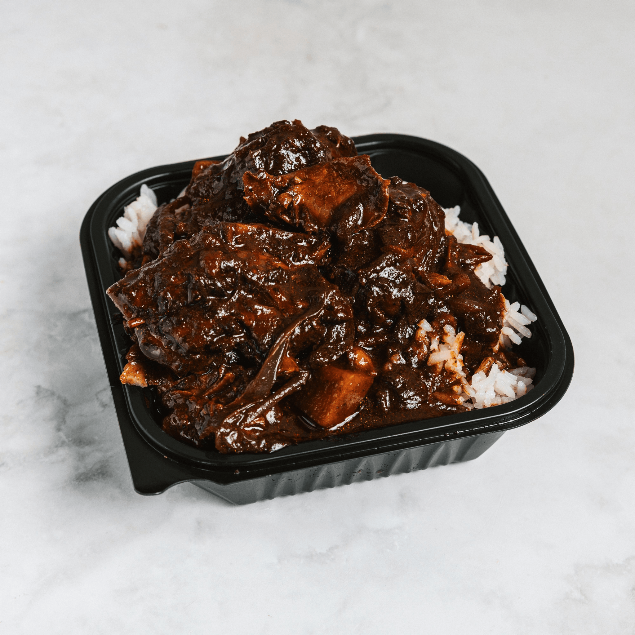 Brown Stew Chicken Bowl