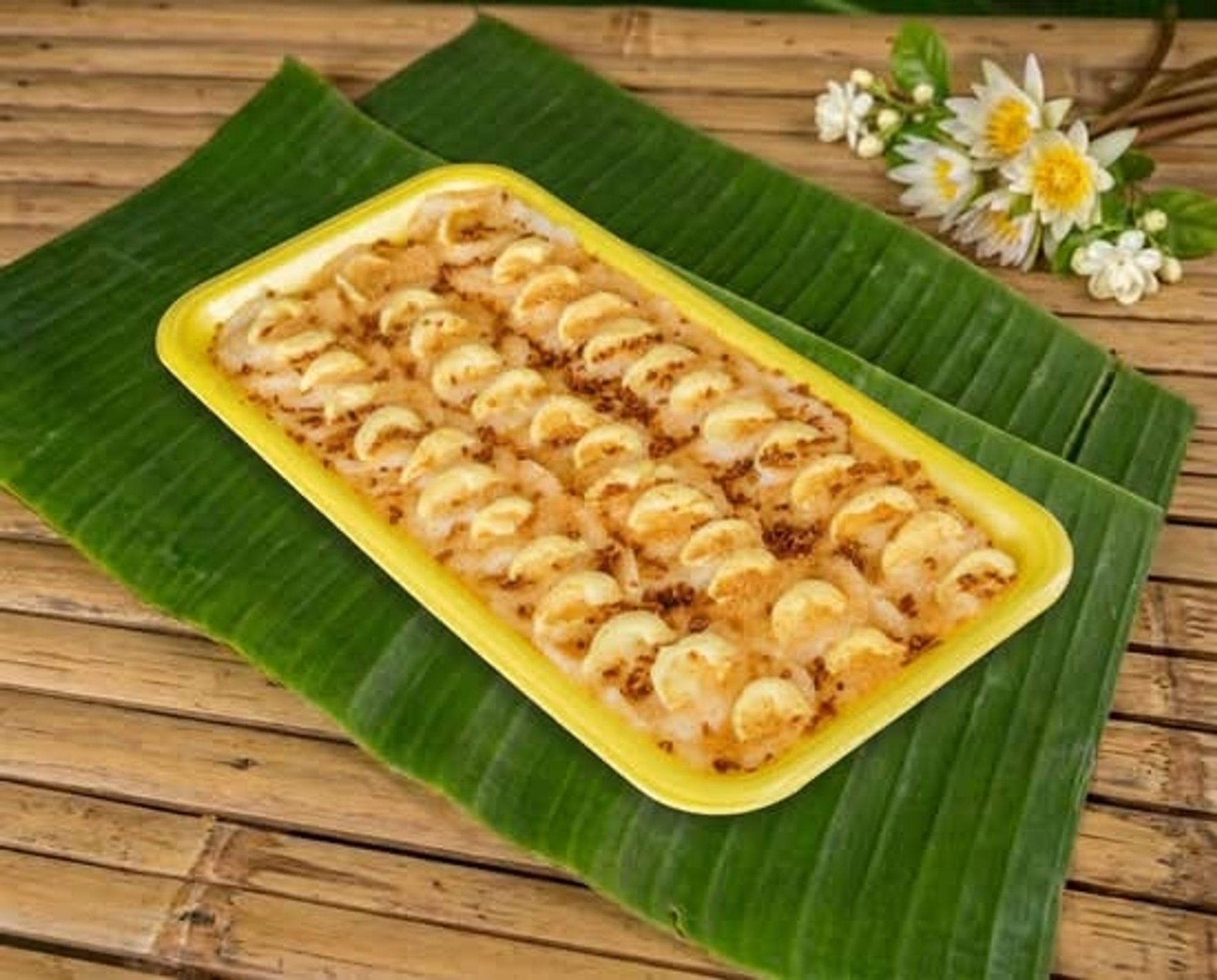 Steamed Rice Cake with Minced Shrimp (Bánh Bèo Tôm Cháy) To-Go Only