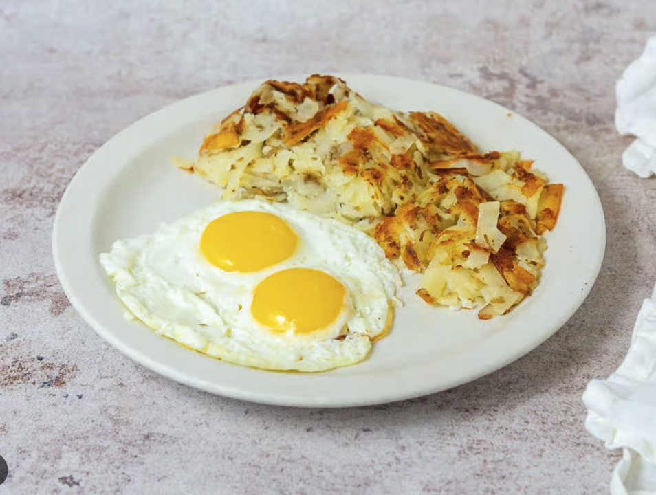 2 Eggs No Meat