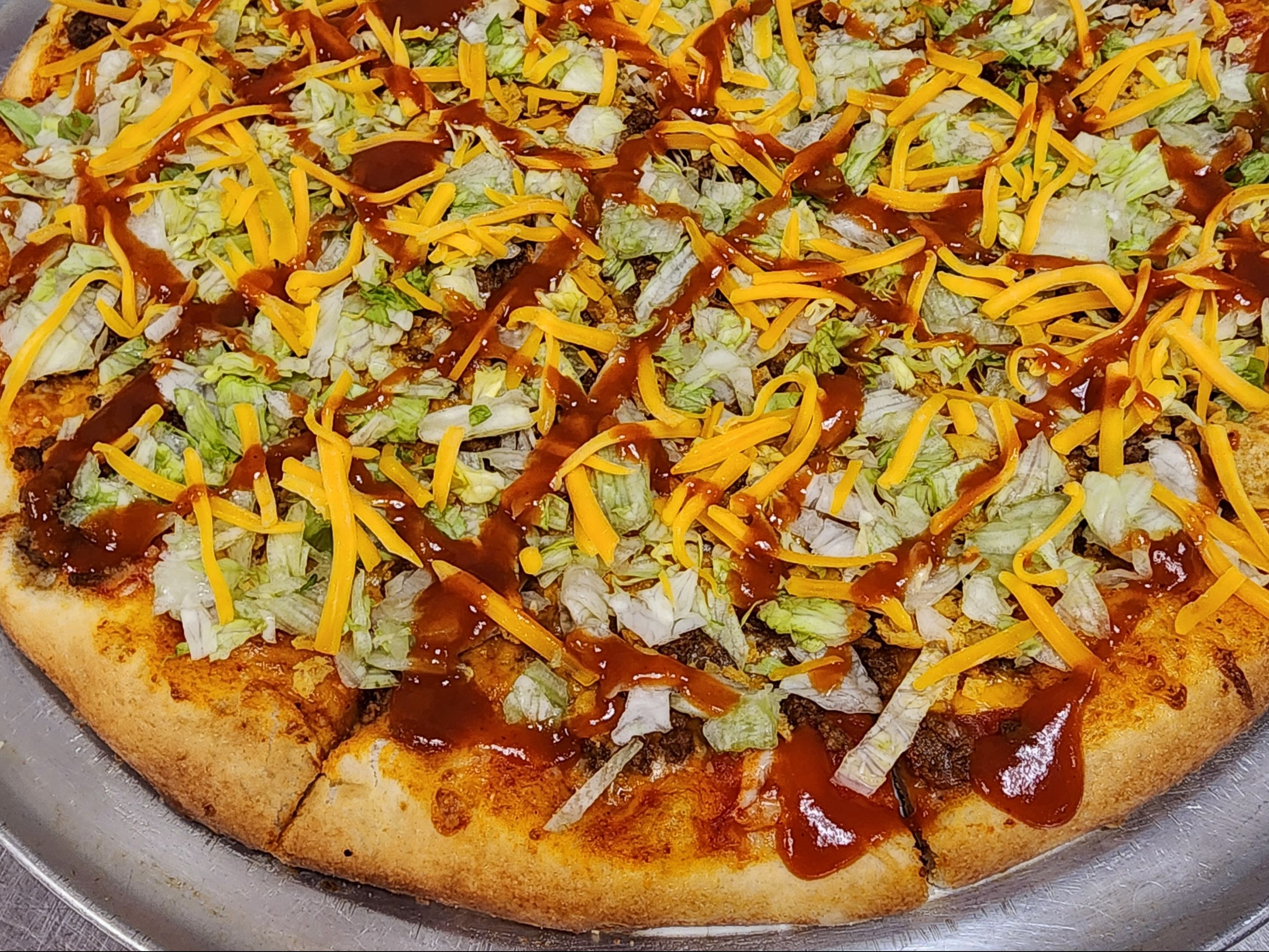 Taco Pizza 18" - 12 Cut
