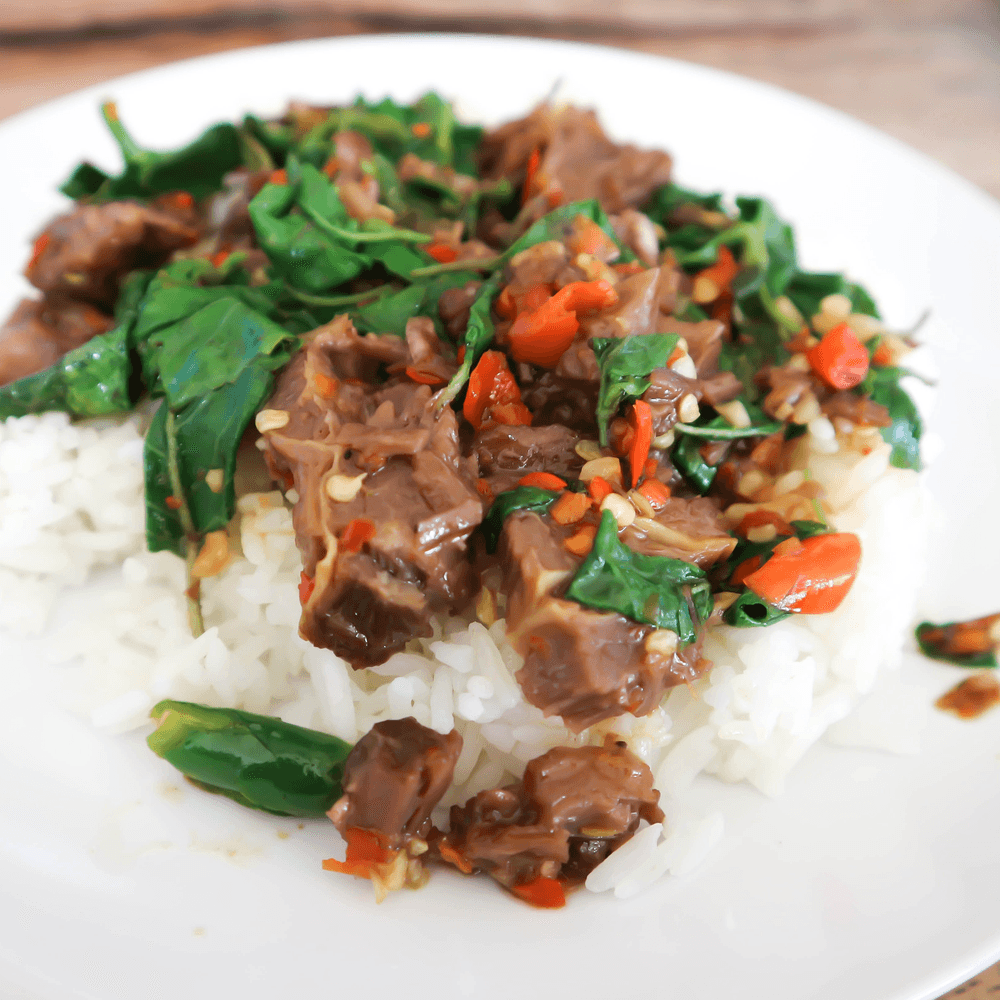 Shaking Beef w/ Watercress