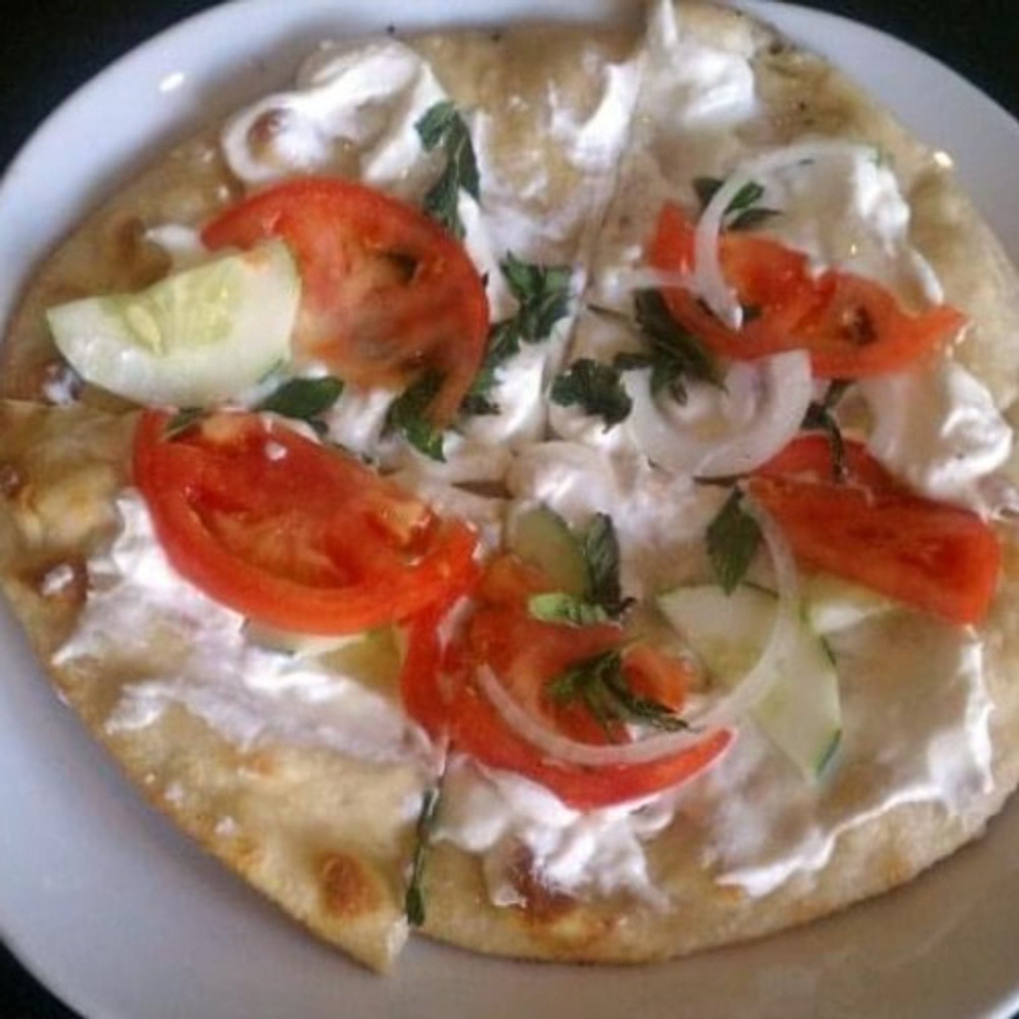 Labneh Pie Pizza