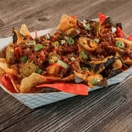 Loaded BBQ Pulled Pork Nachos