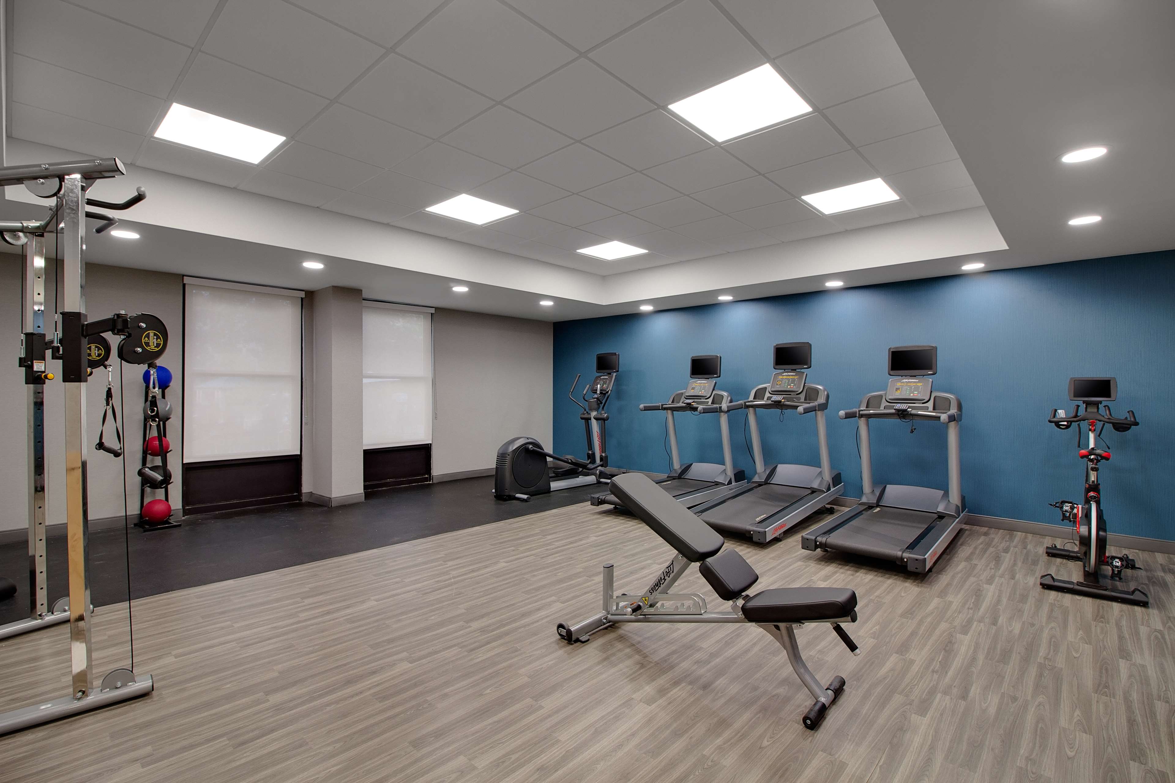 Health club  fitness center  gym