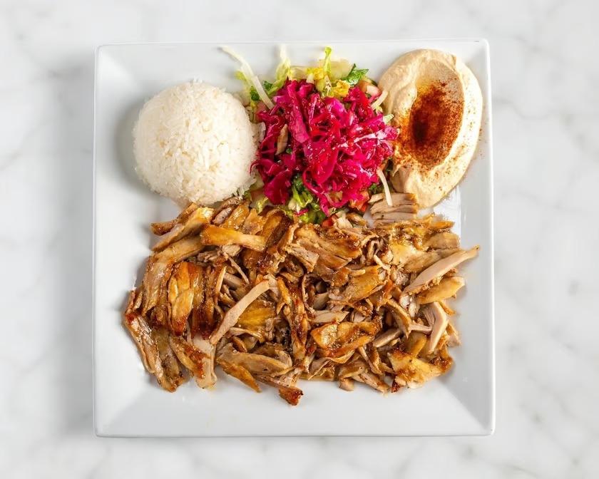 CHICKEN SHAWARMA PLATE
