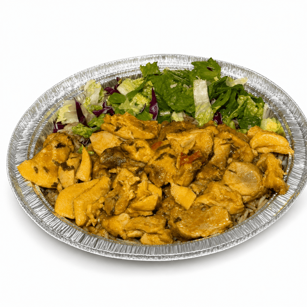 Chicken Curry Over Rice