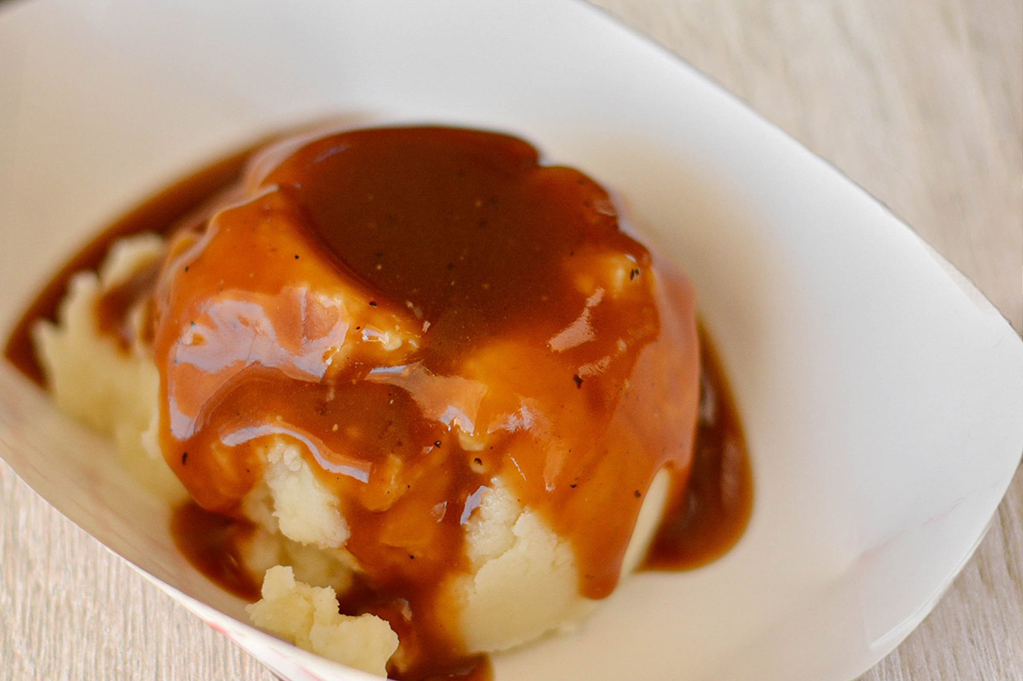 Mashed Potatoes with Gravy