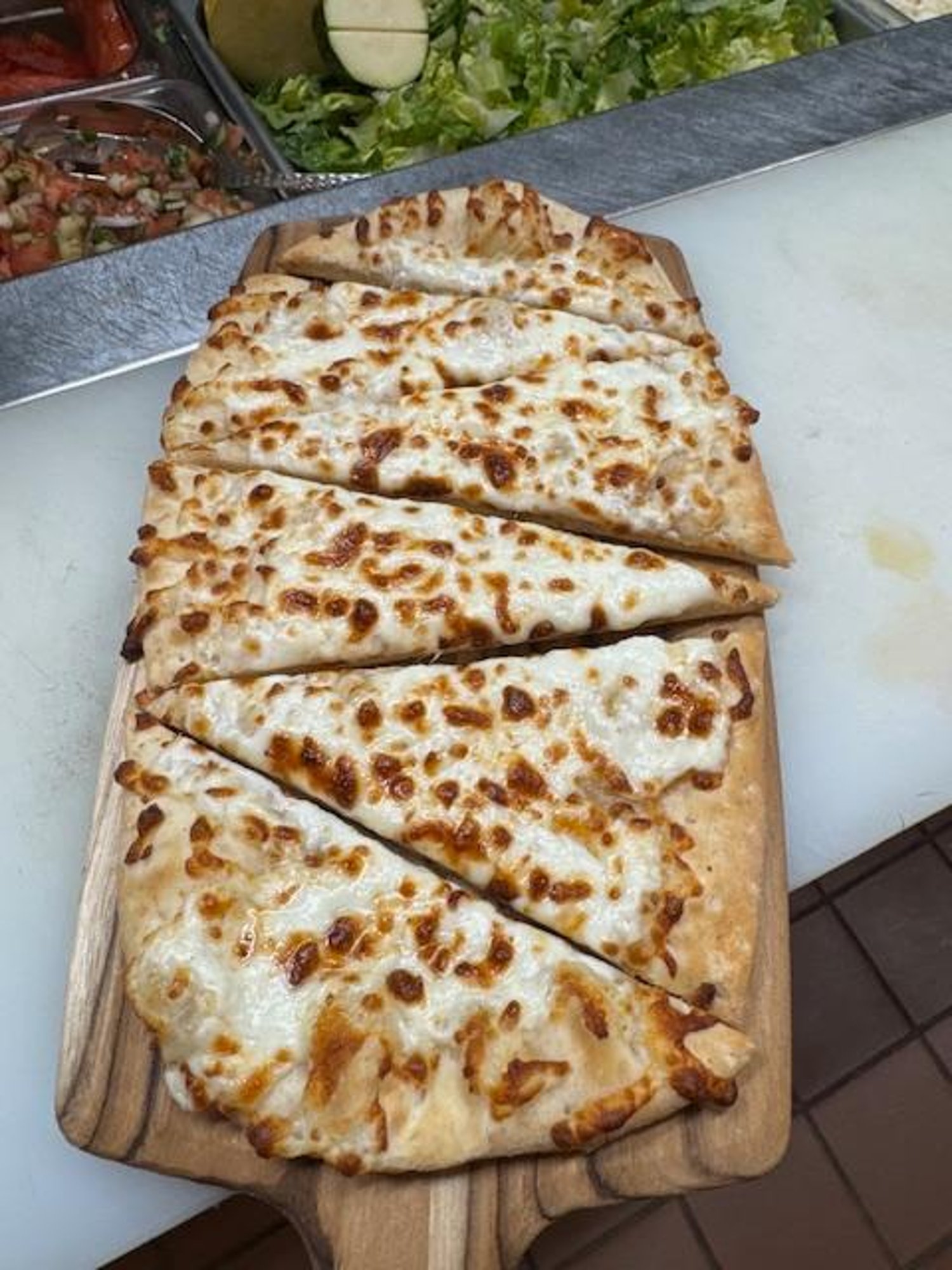 Flat Naan Cheese