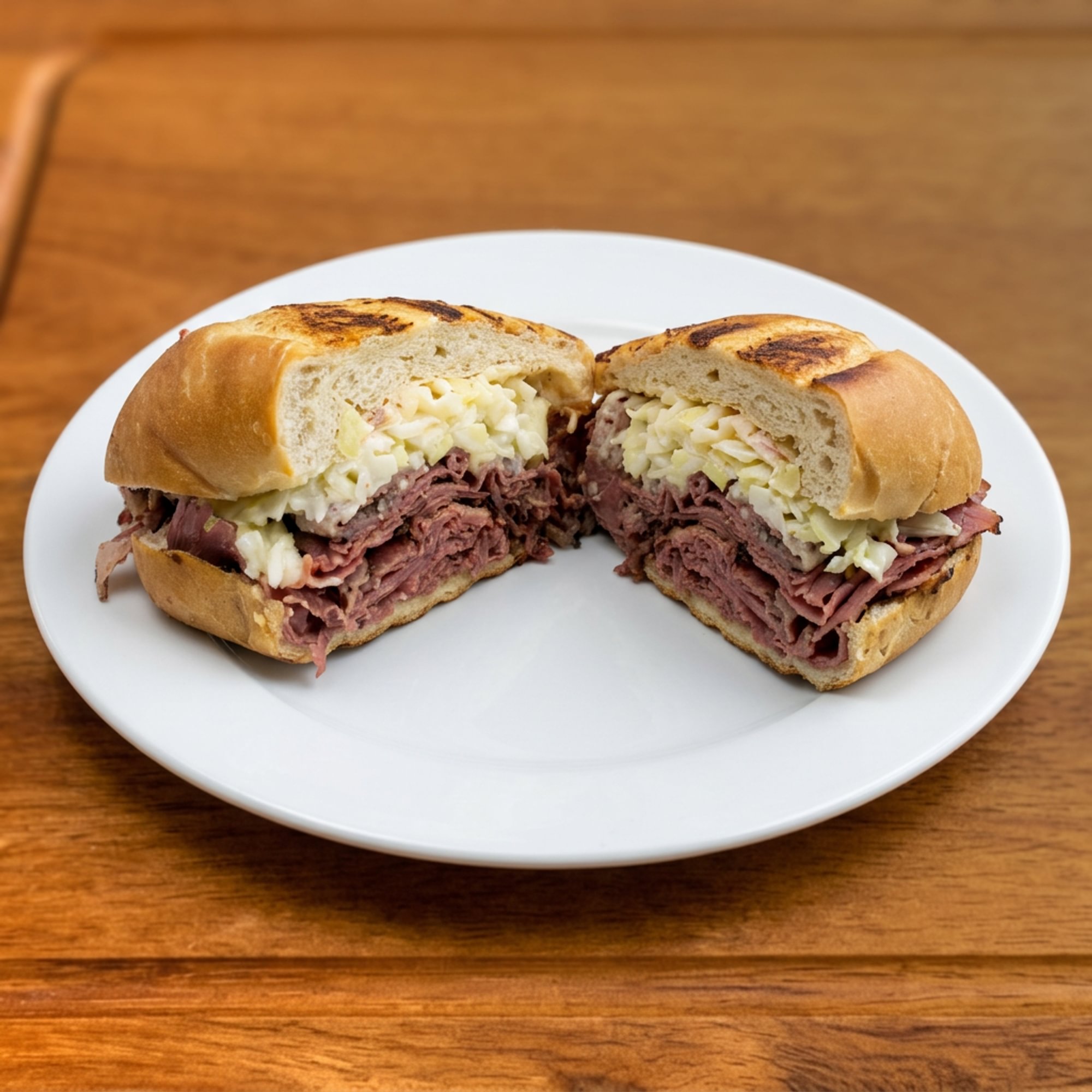 Hot Pastrami & Swiss Sandwich (Toasted)