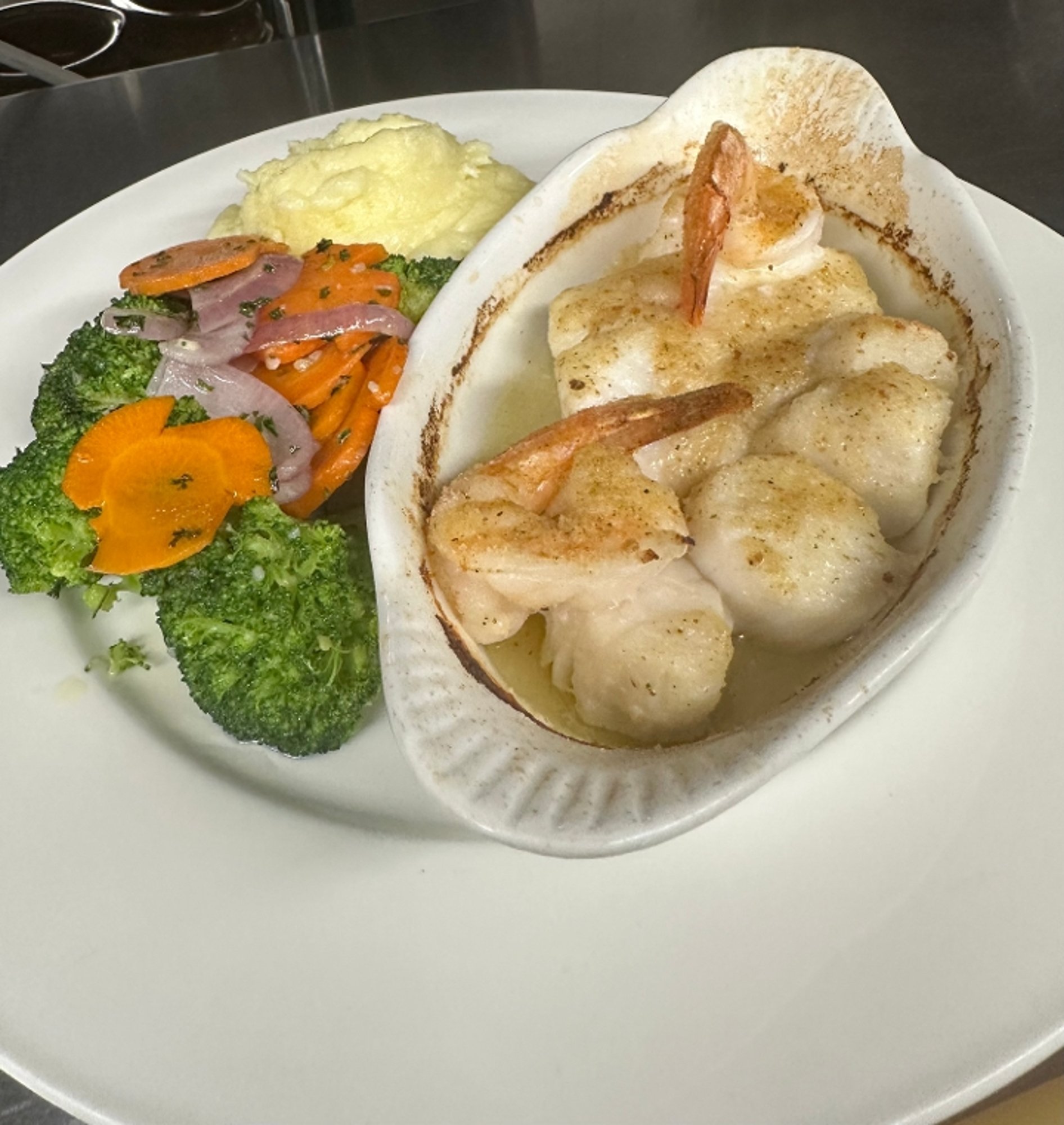Baked Seafood Medley