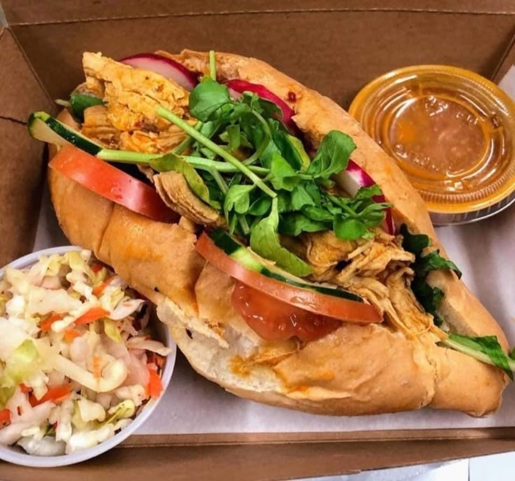 Pan con Pollo