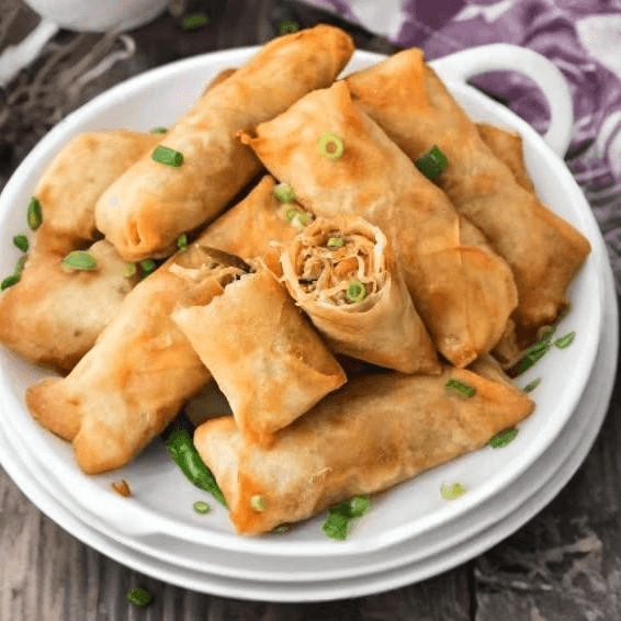 6. Veggie Fried Spring Rolls / Chá Giò Chay