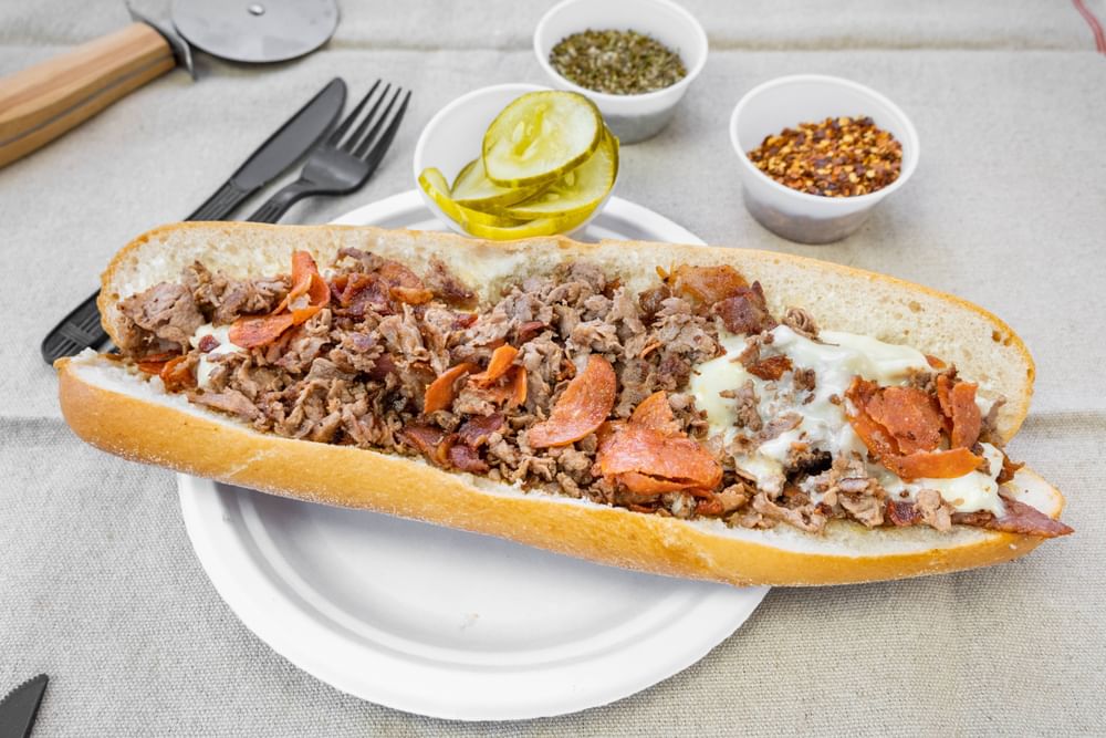Pepperoni Cheesesteak