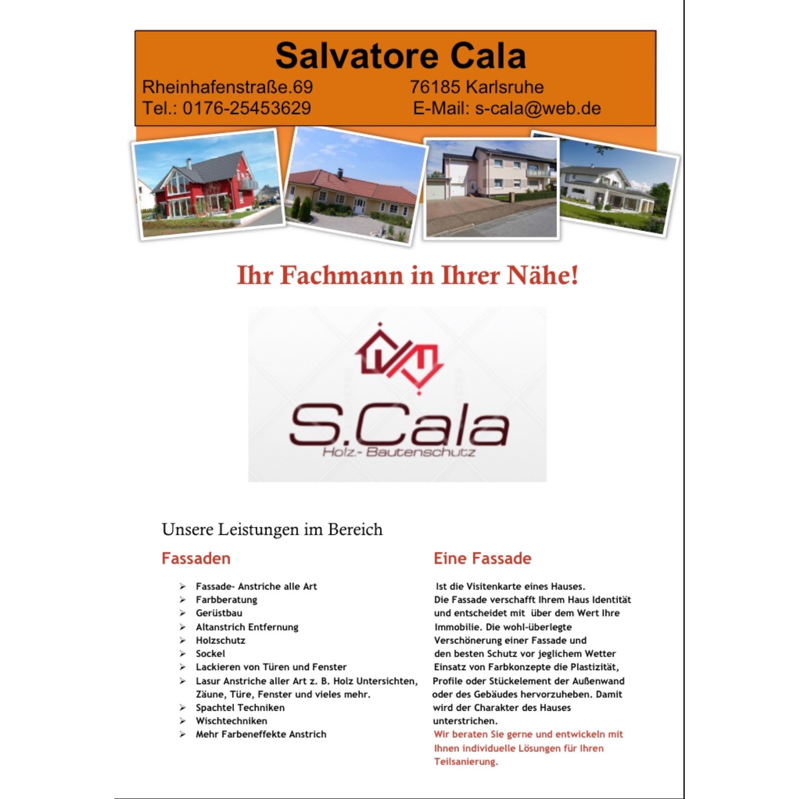 Logo von Scala Holz& und Bautenschutz