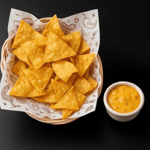 Chips & Tandoori Queso
