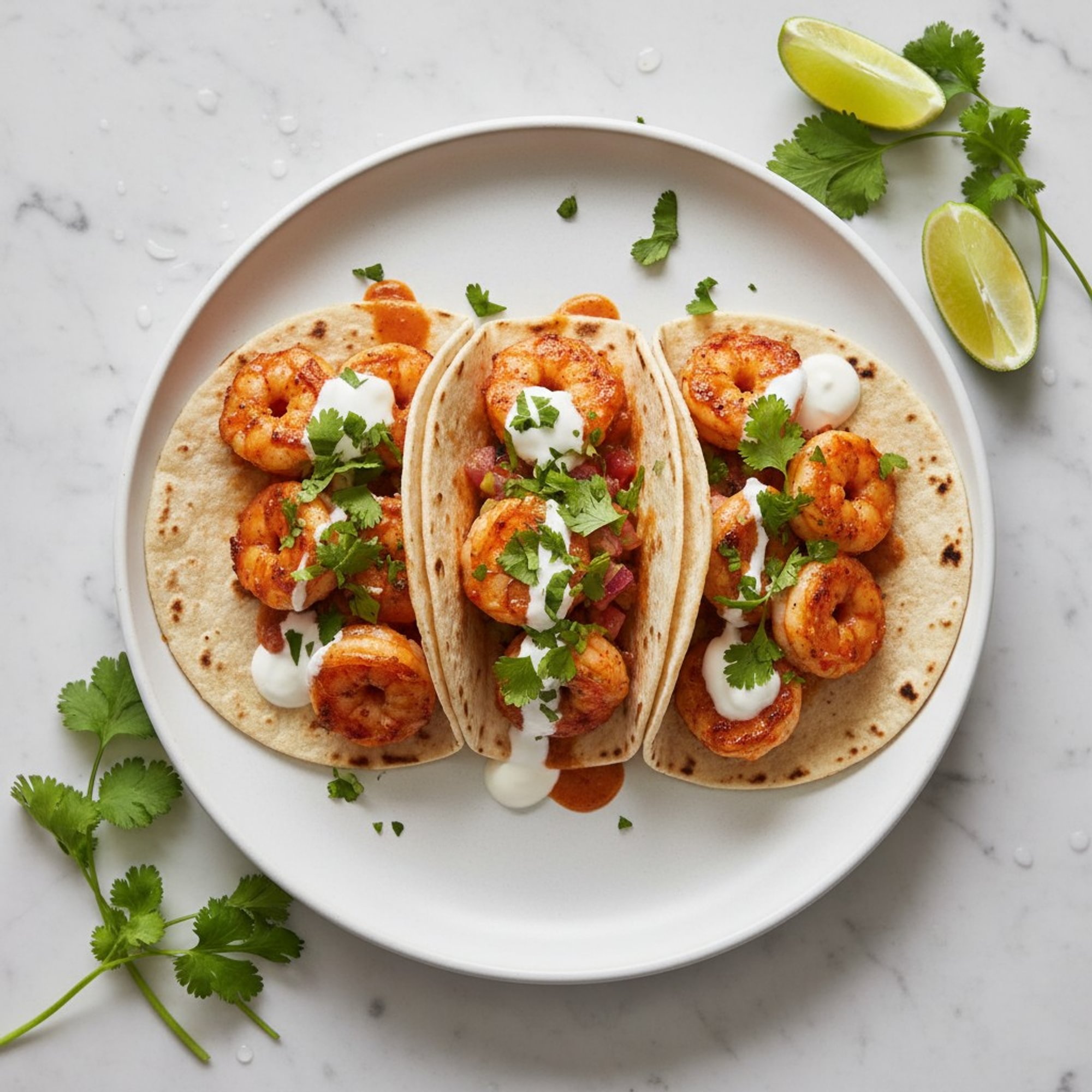 3 Shrimp Tacos