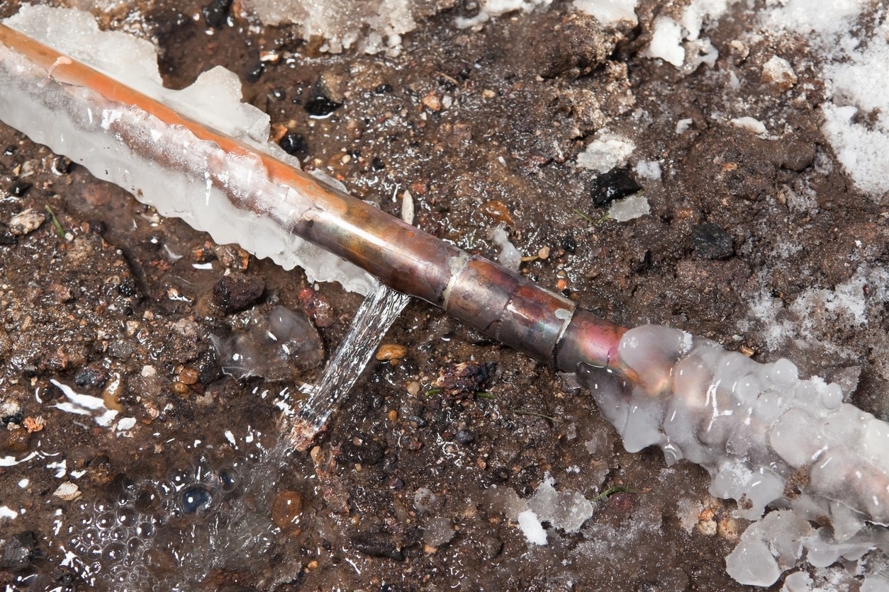 Leaking pipes