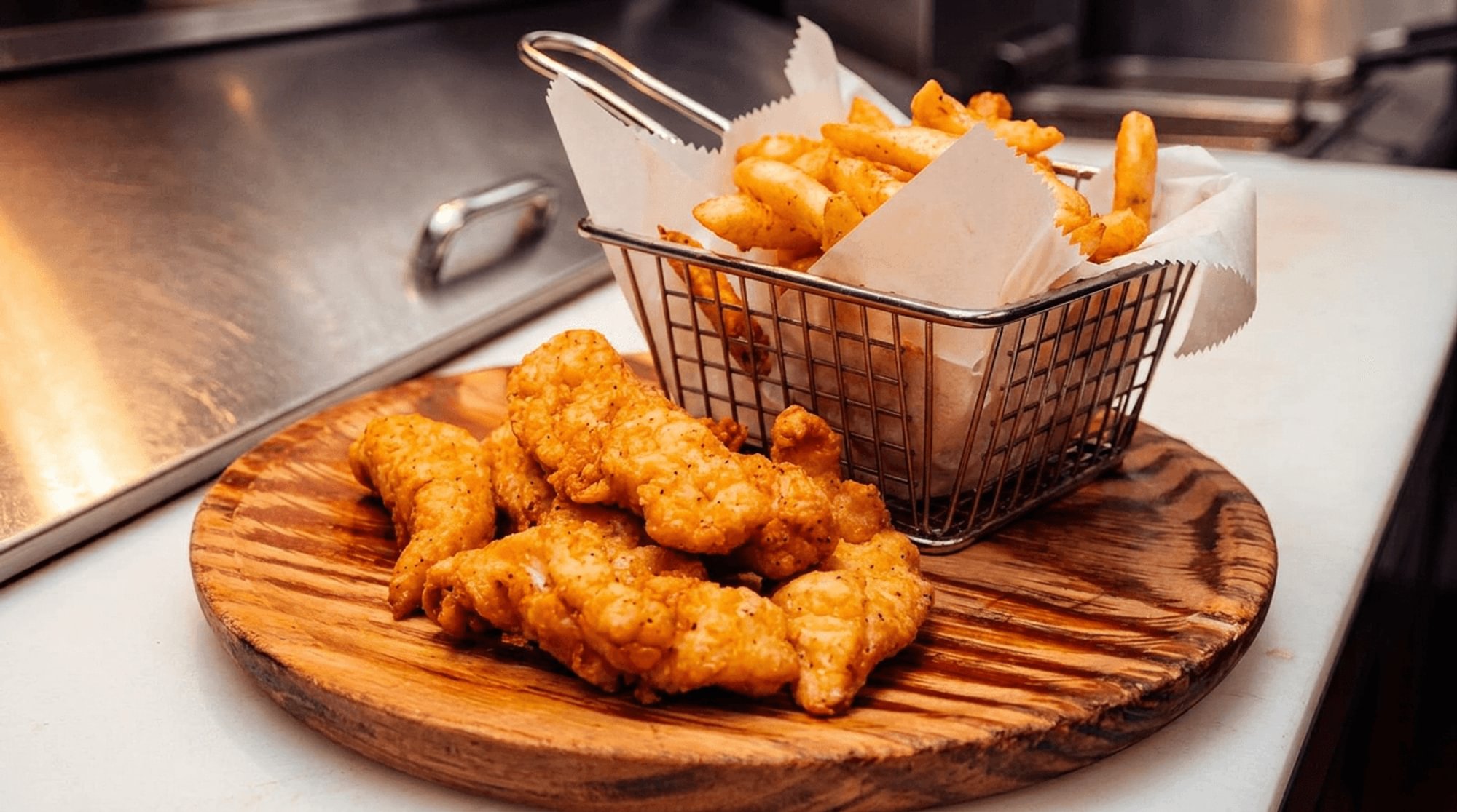 Kids Chicken Tenders & Fries