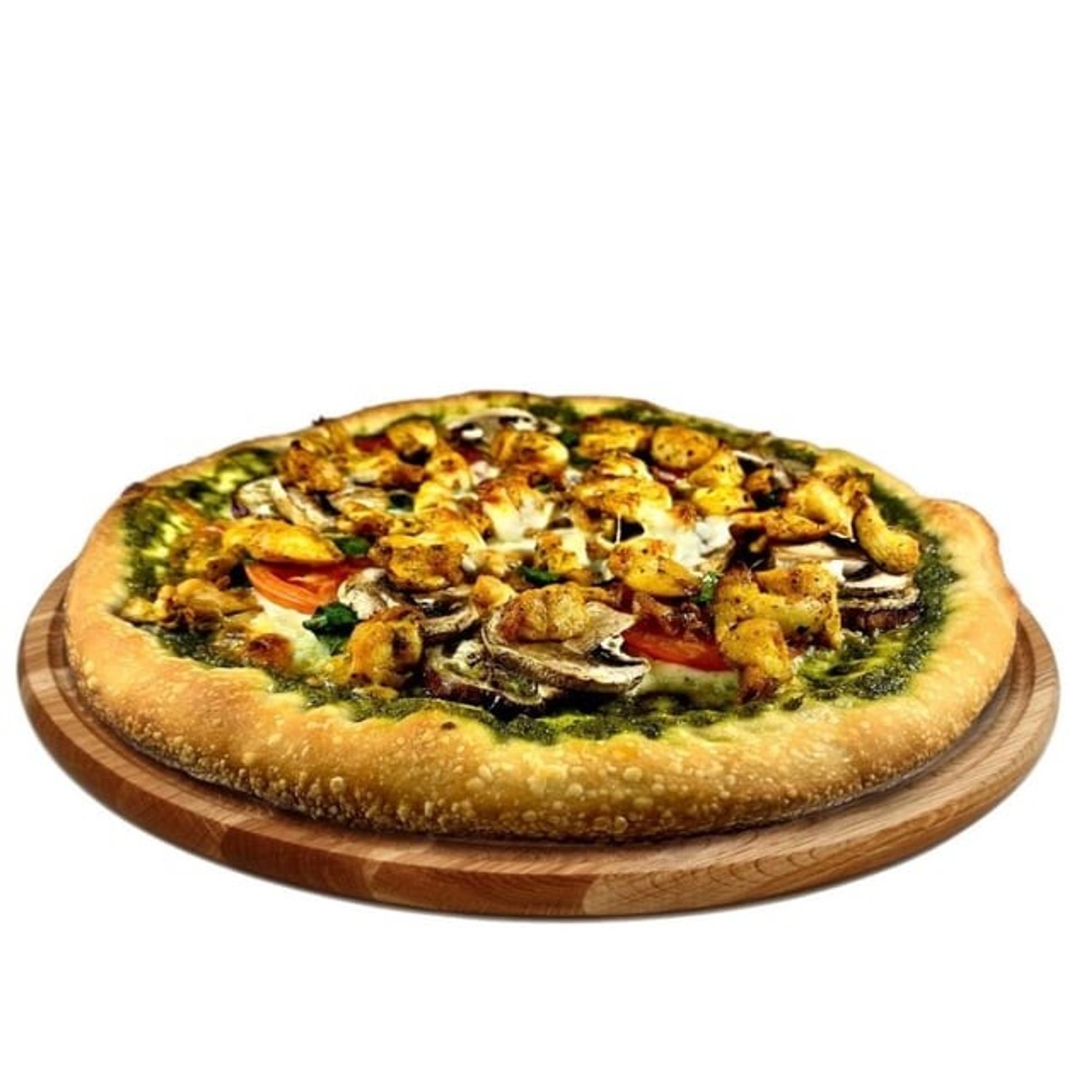Chicken Pesto Pizza