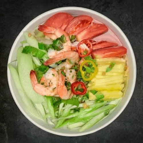 Canh Chua Cá (Tôm) - Open Field in the Sunset Soup