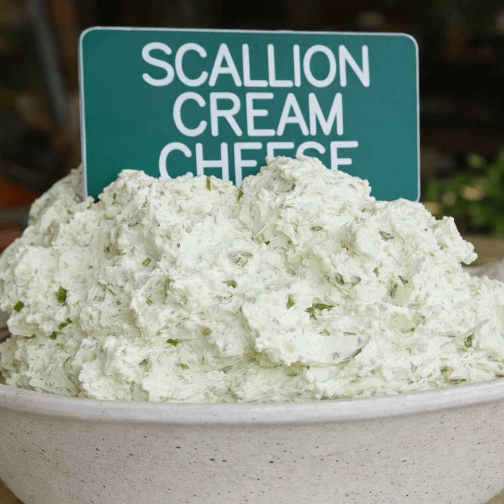 Bagel with Scallion Cream Cheese