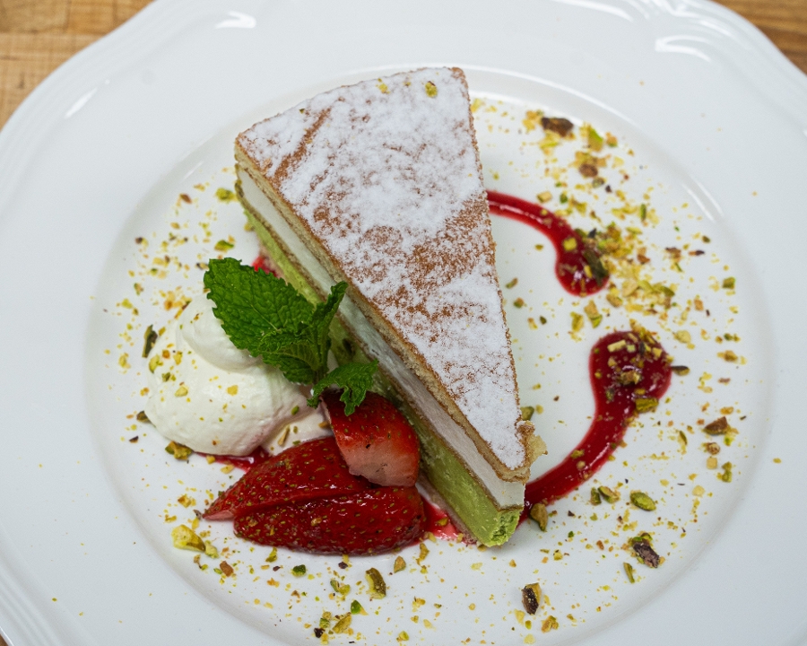 Pistachio Ricotta Tart