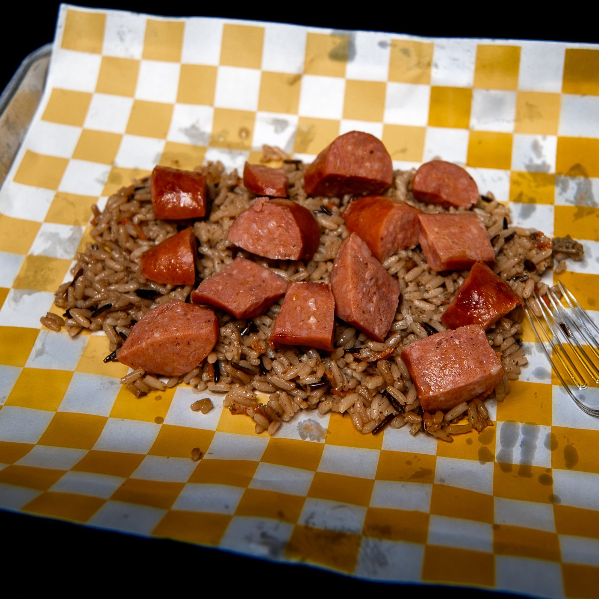 Sausage and Rice