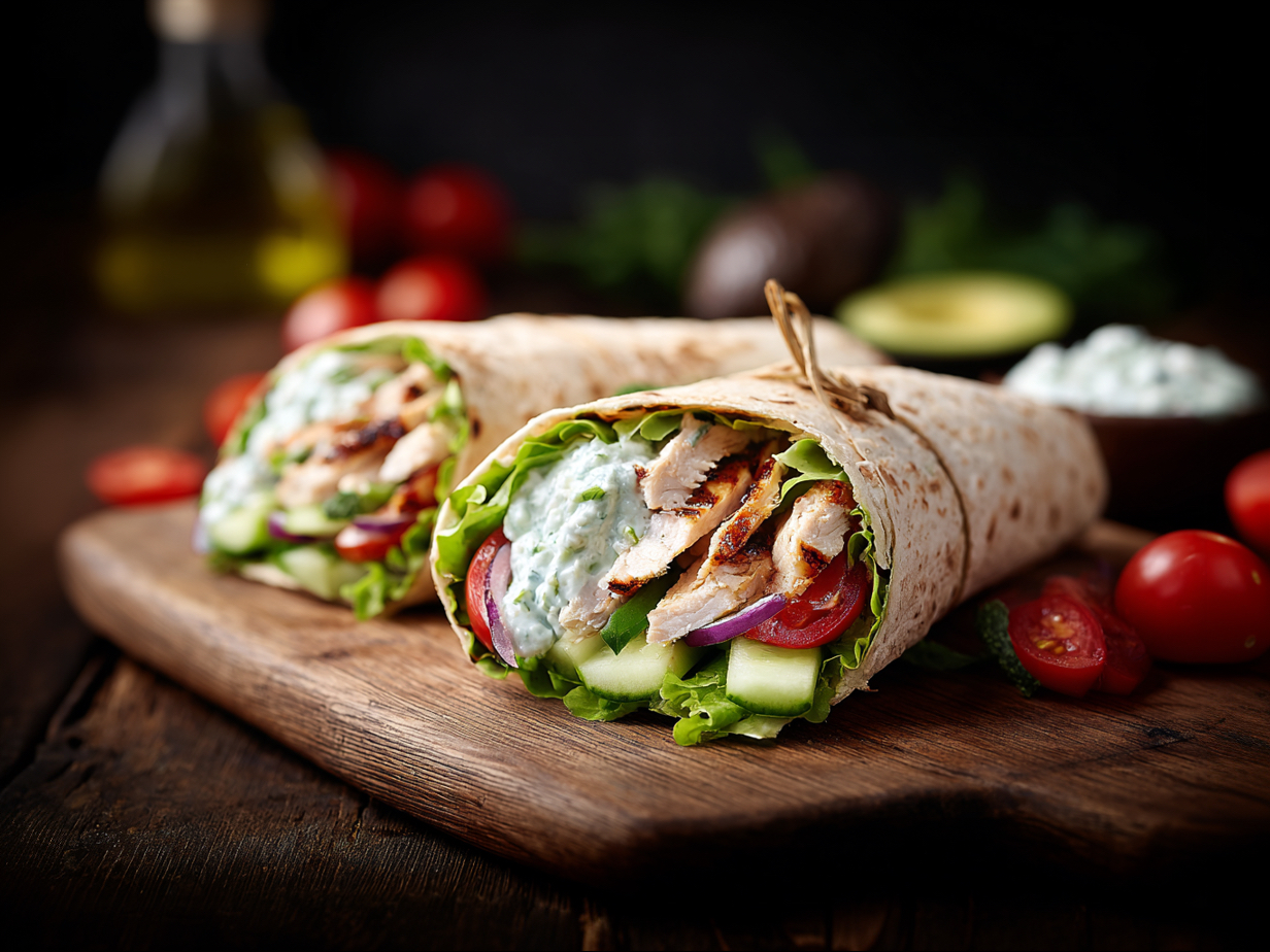 Chicken Gyro Wrap