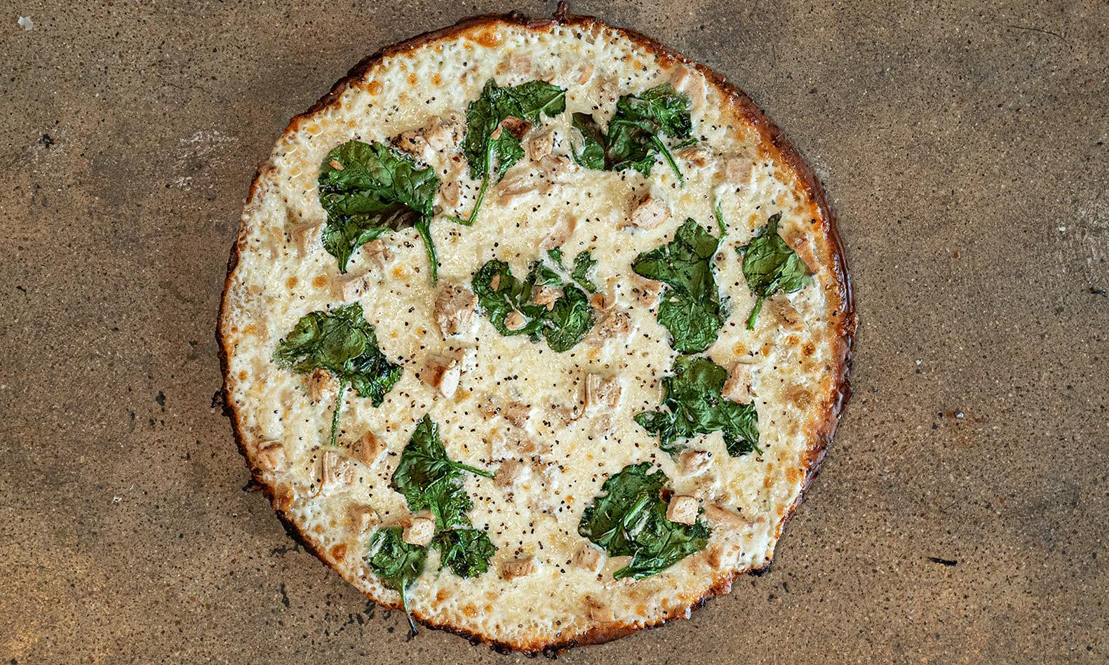 12" Cauliflower - Chicken Spinach Alfredo