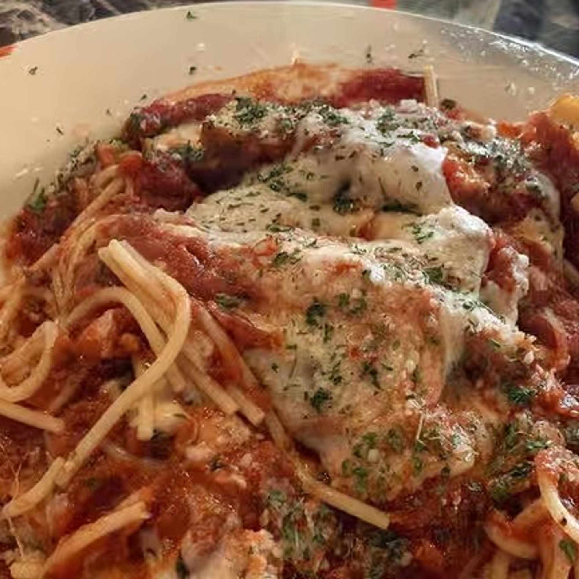 Chicken Parmesan Pasta