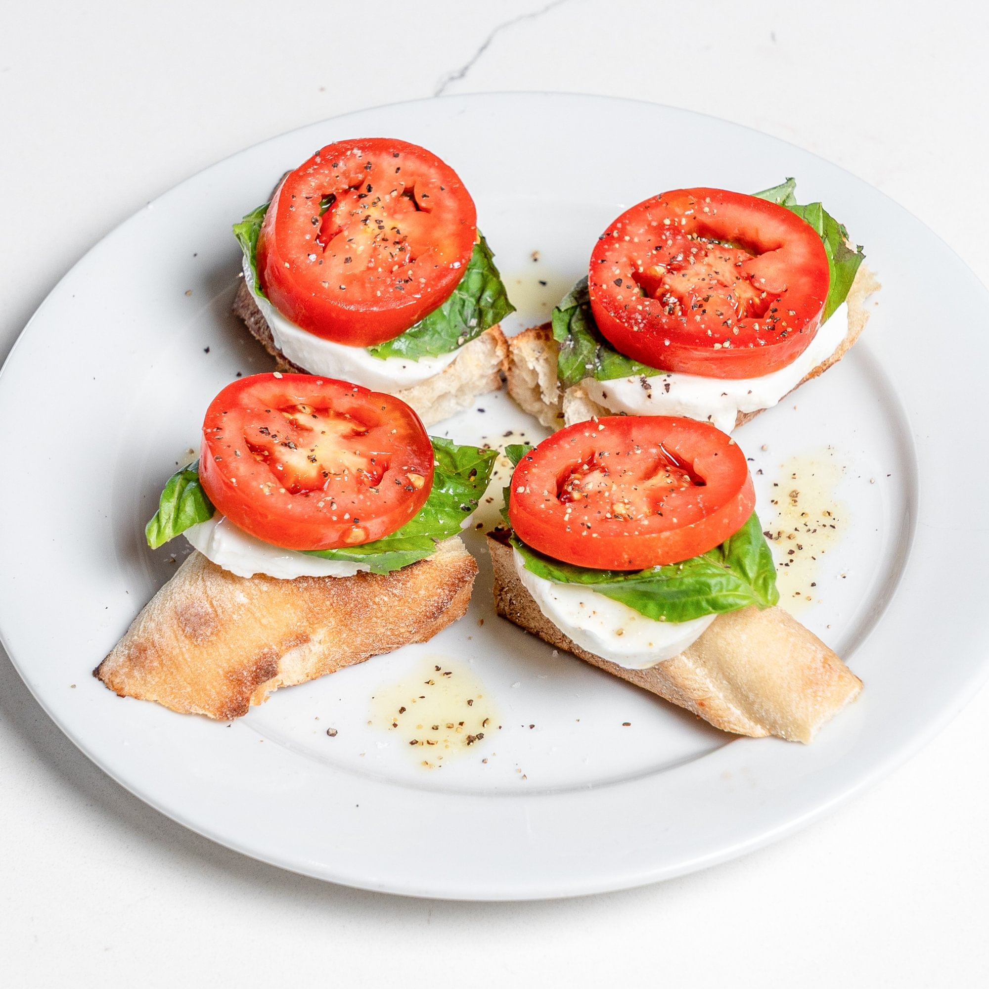 Seasonal bruschetta dinner