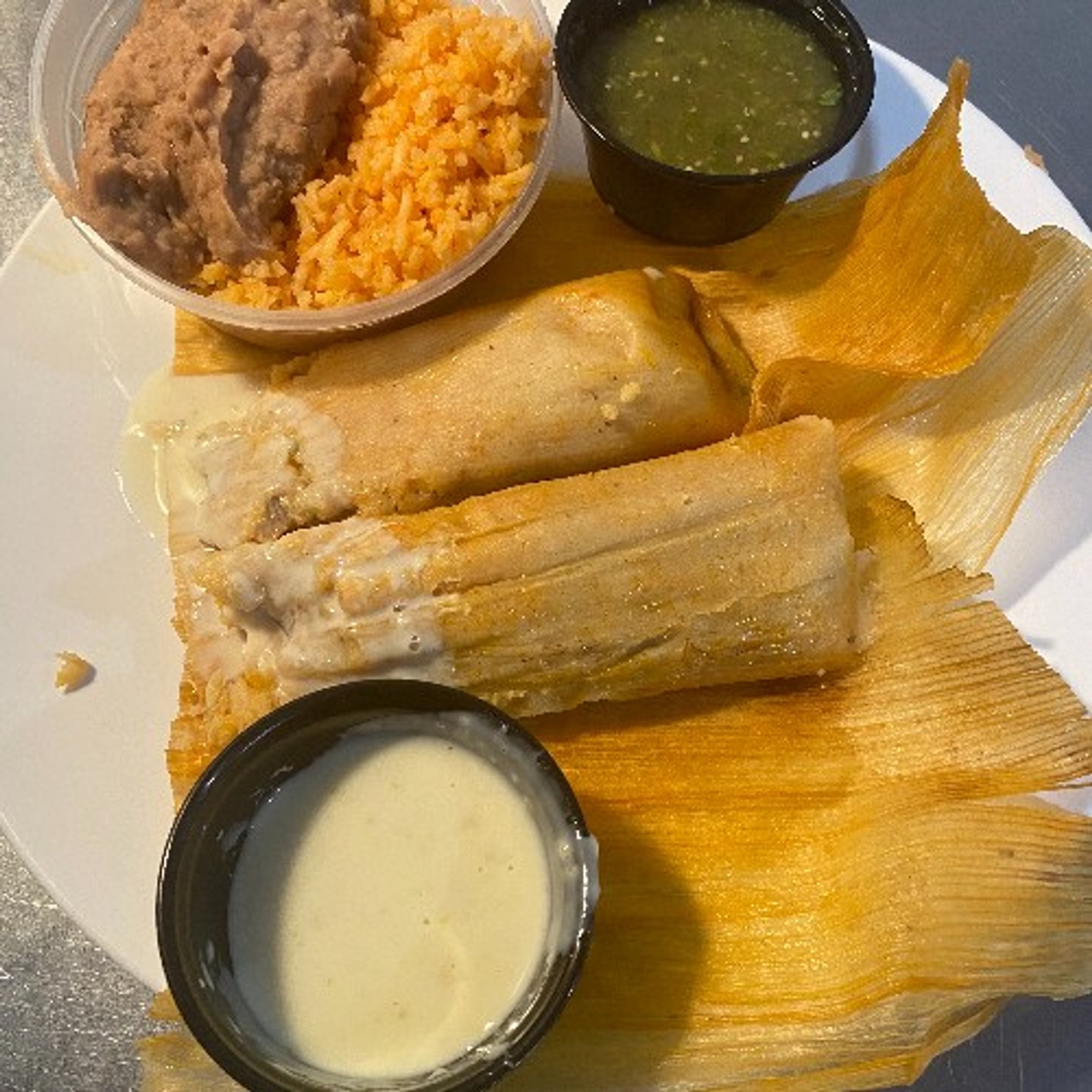 Tamale Plate