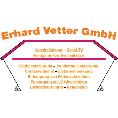 Logo von Erhard Vetter GmbH Kanal- und Grubenreinigung Containerdienst