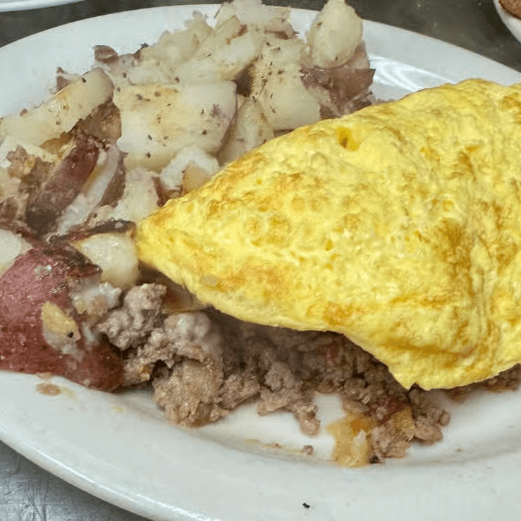 Cheesesteak Omelete