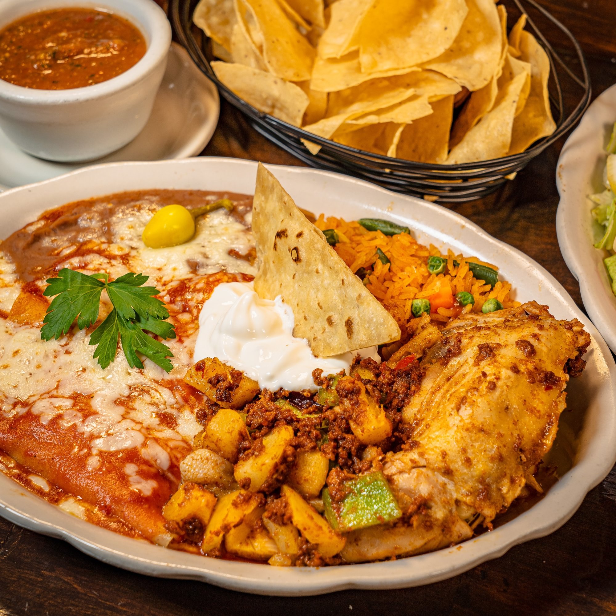 4. Enchiladas Guadalajara Style