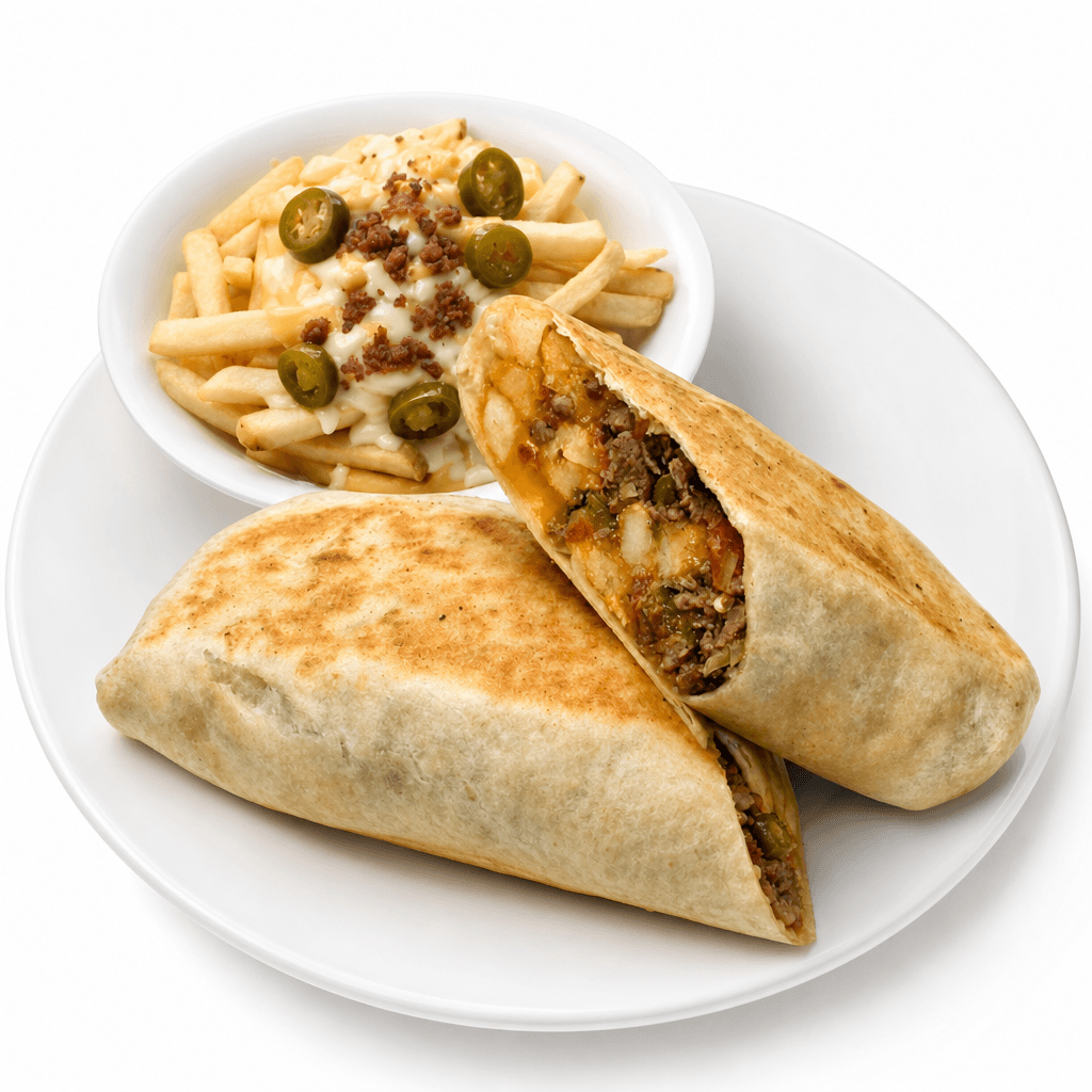 #10 California (Cali Burrito, bacon Ch Fries)