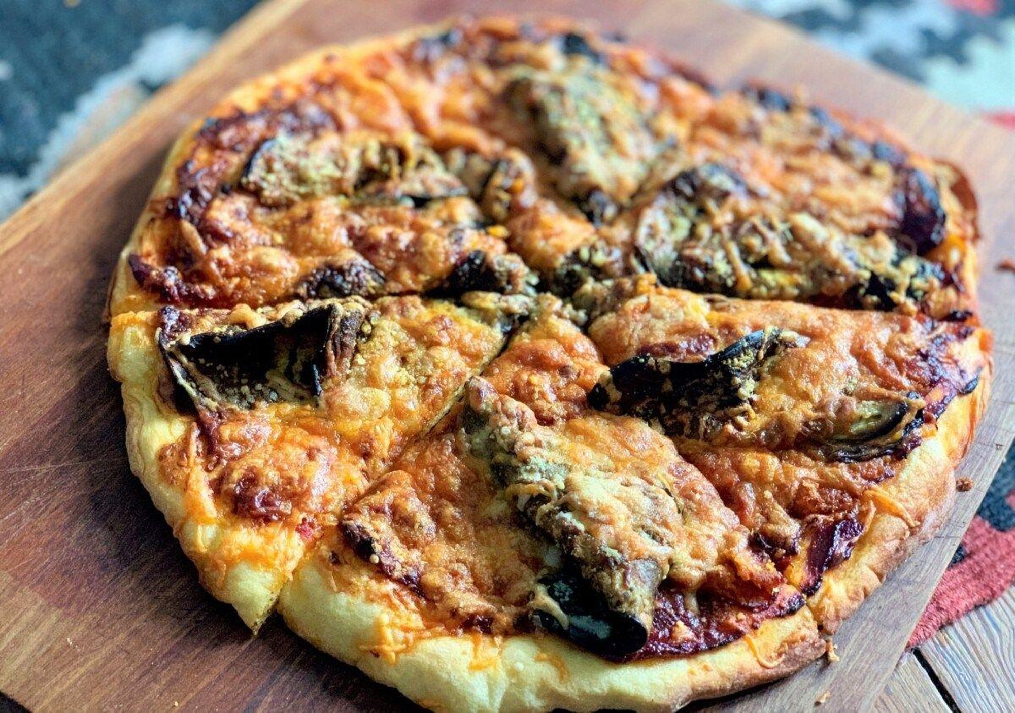 White Eggplant Pizza 10''