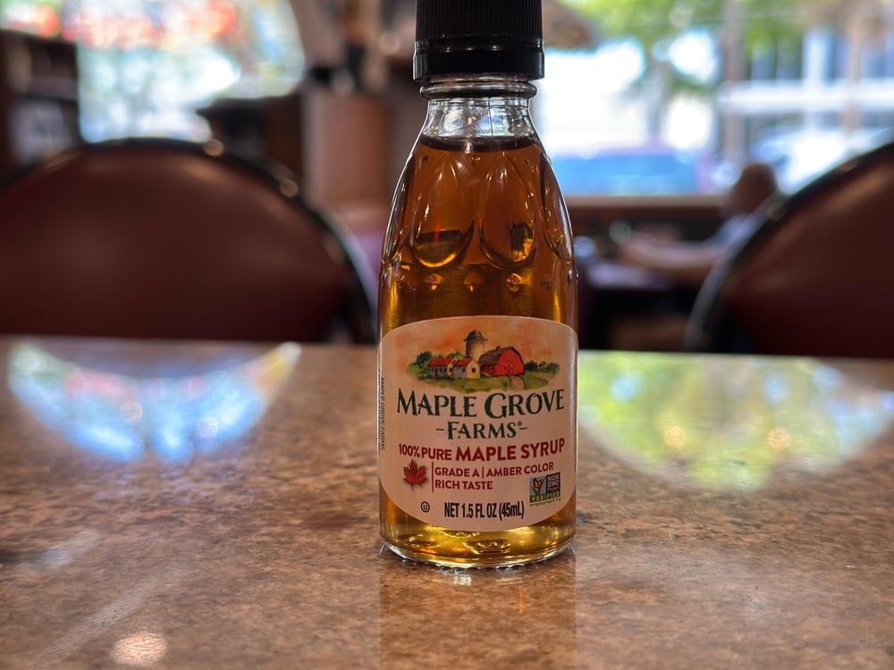 Real Pure Maple Farm Syrup Mini Bottle